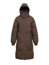 Hooded Long Puffer Jacket