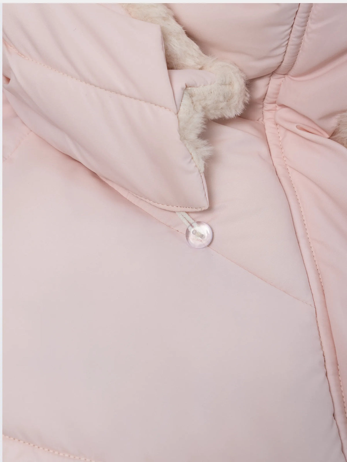 WarmCore™ Faux Fur Lined Detachable Hood Trim Bomber Jacket