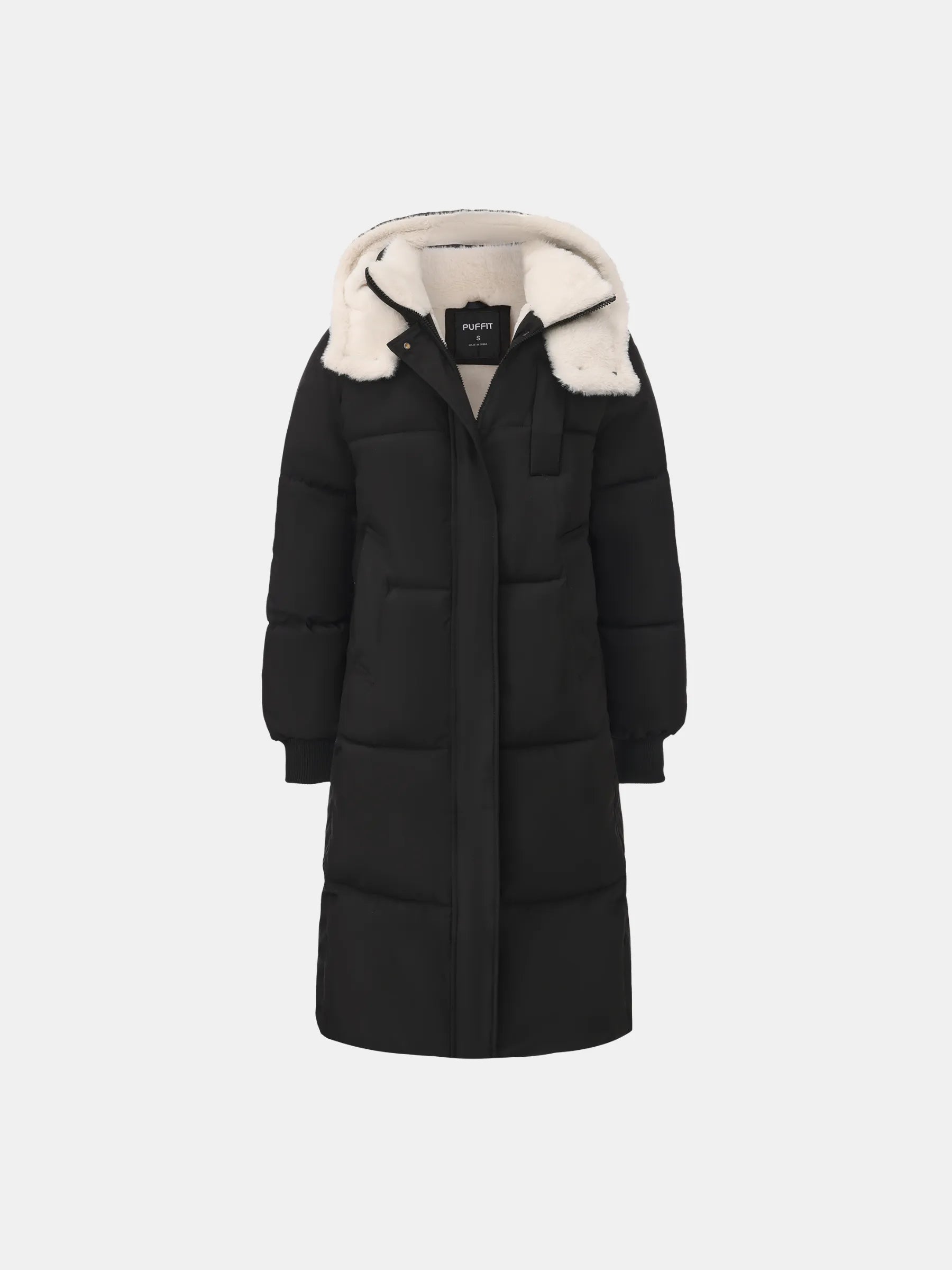 WarmCore™ Faux Fur Lined Classic Long Puffer