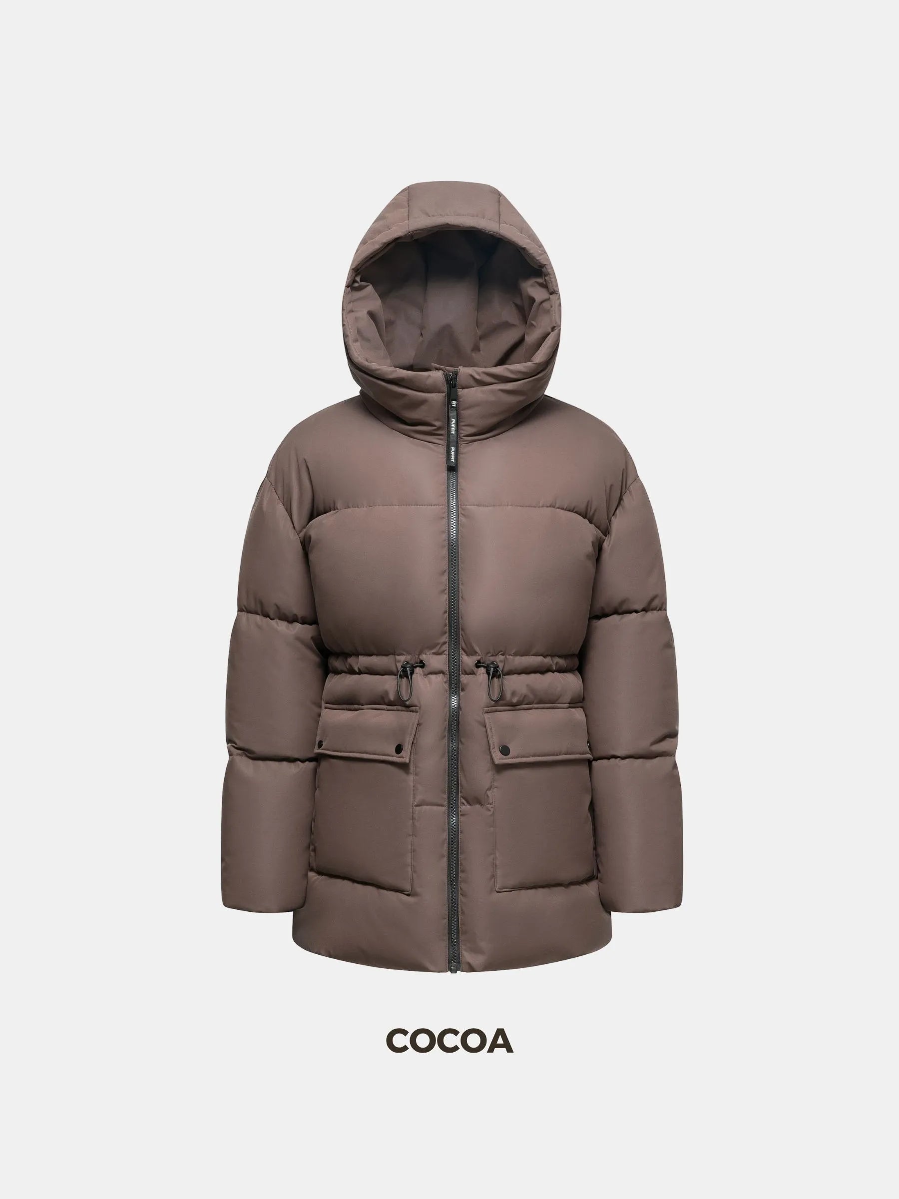 WarmCore™ Classic Cinched Waist Puffer Jacket