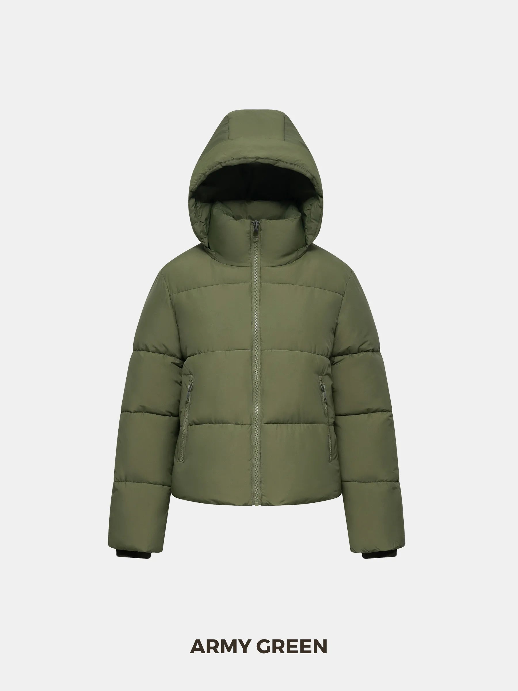 WarmCore™ Classic Short Detachable Hooded Puffer Jacket