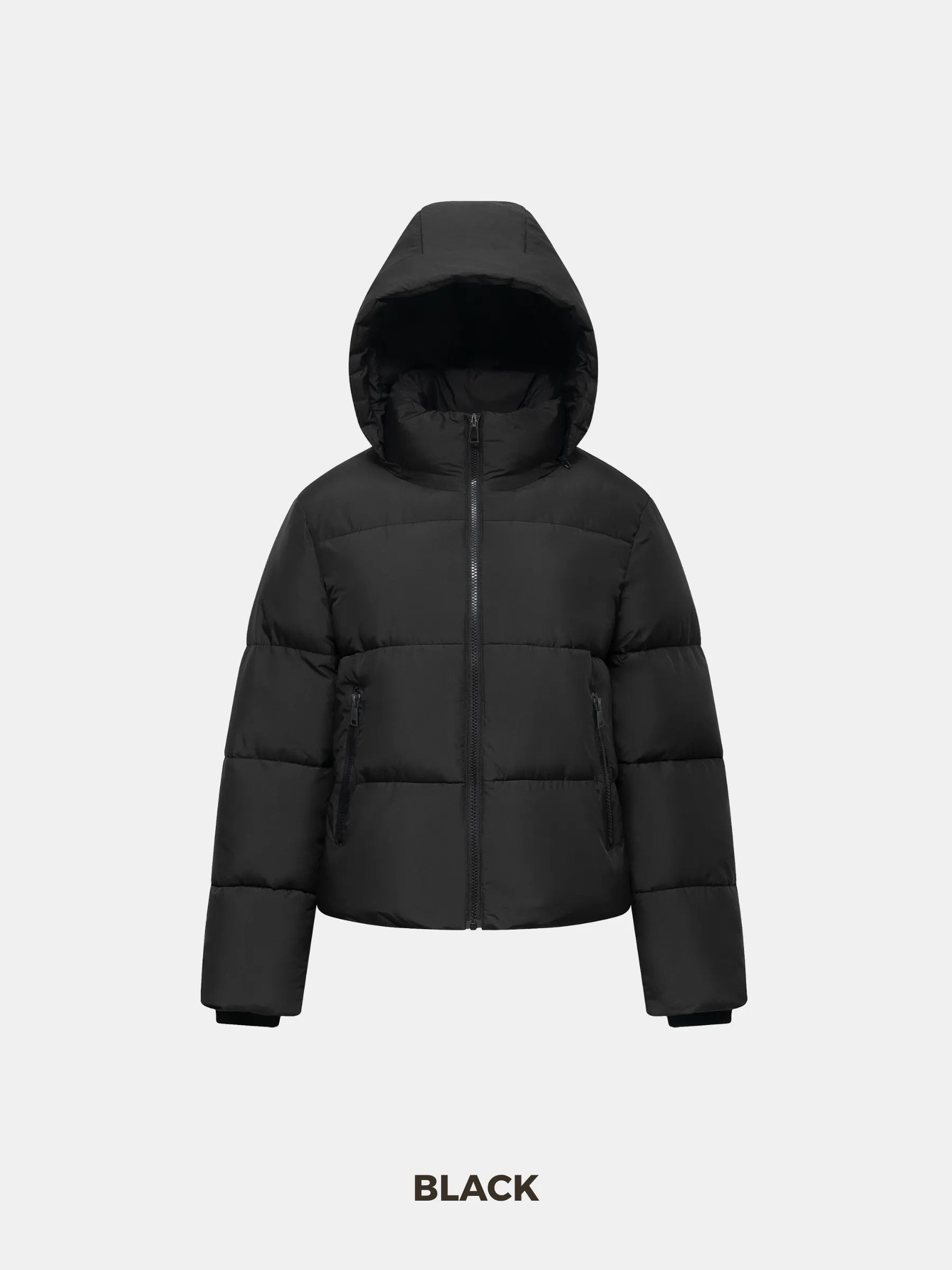 WarmCore™ Classic Short Detachable Hooded Puffer Jacket