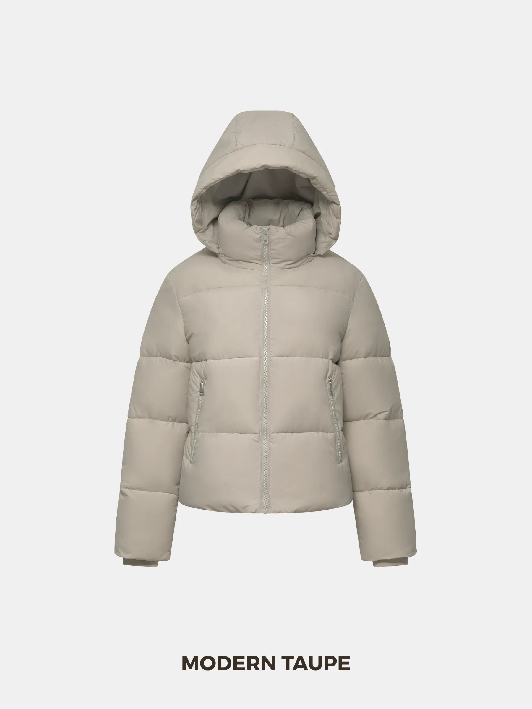 WarmCore™ Classic Short Detachable Hooded Puffer Jacket