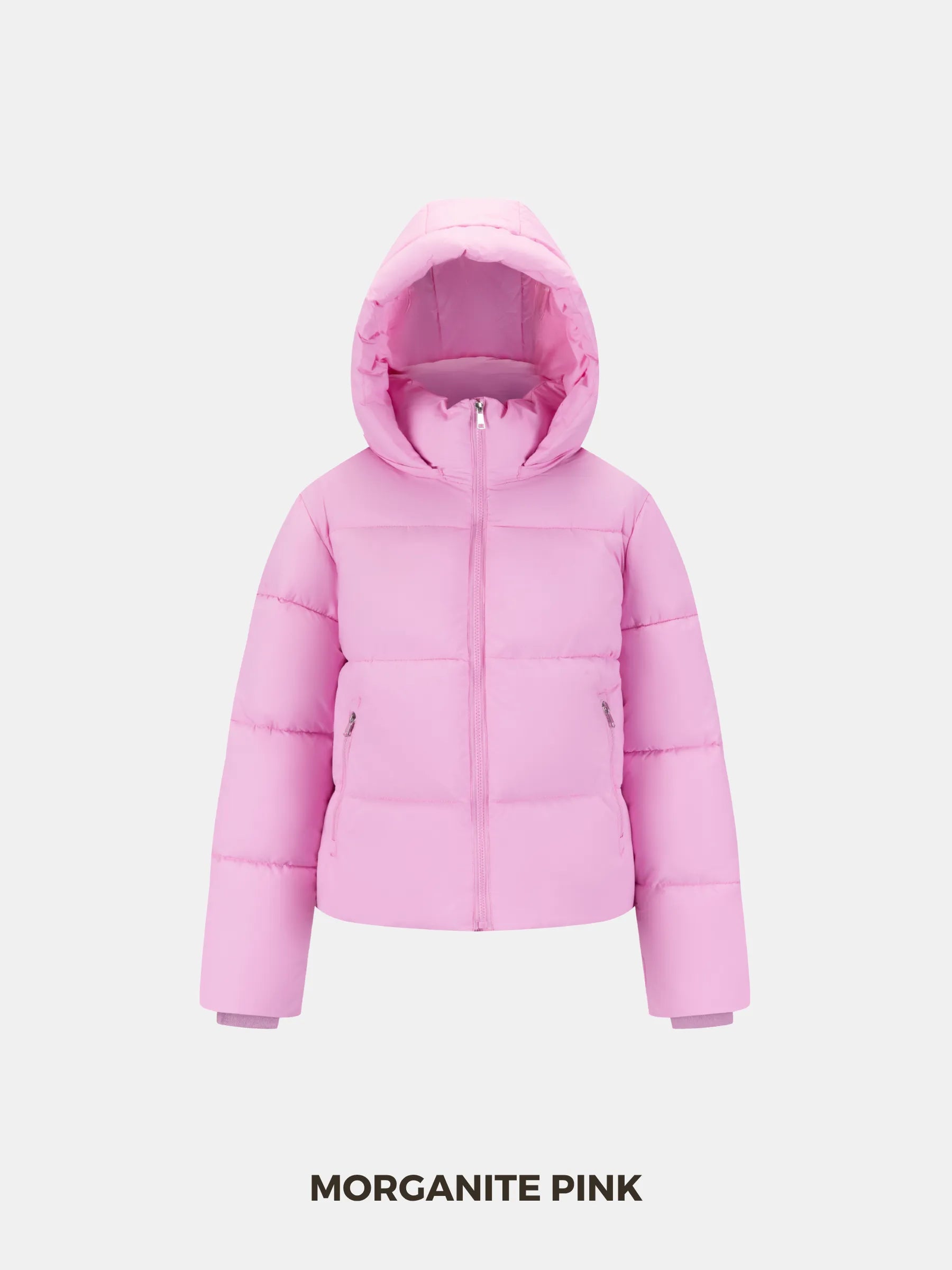 WarmCore™ Classic Short Detachable Hooded Puffer Jacket