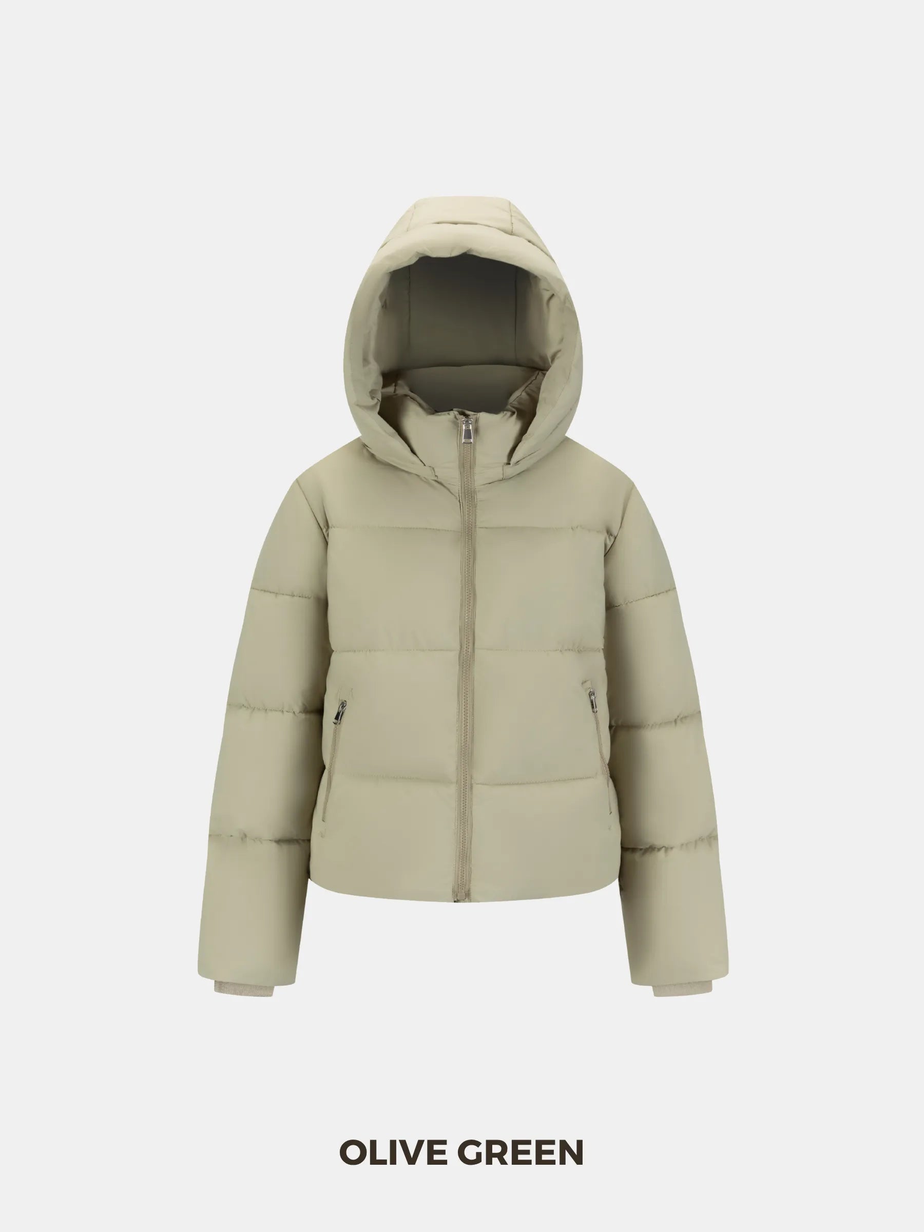 WarmCore™ Classic Short Detachable Hooded Puffer Jacket