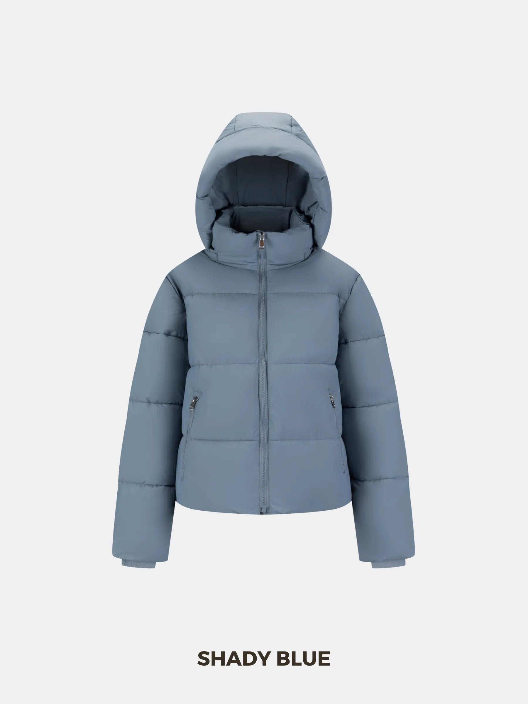 WarmCore™ Classic Short Detachable Hooded Puffer Jacket