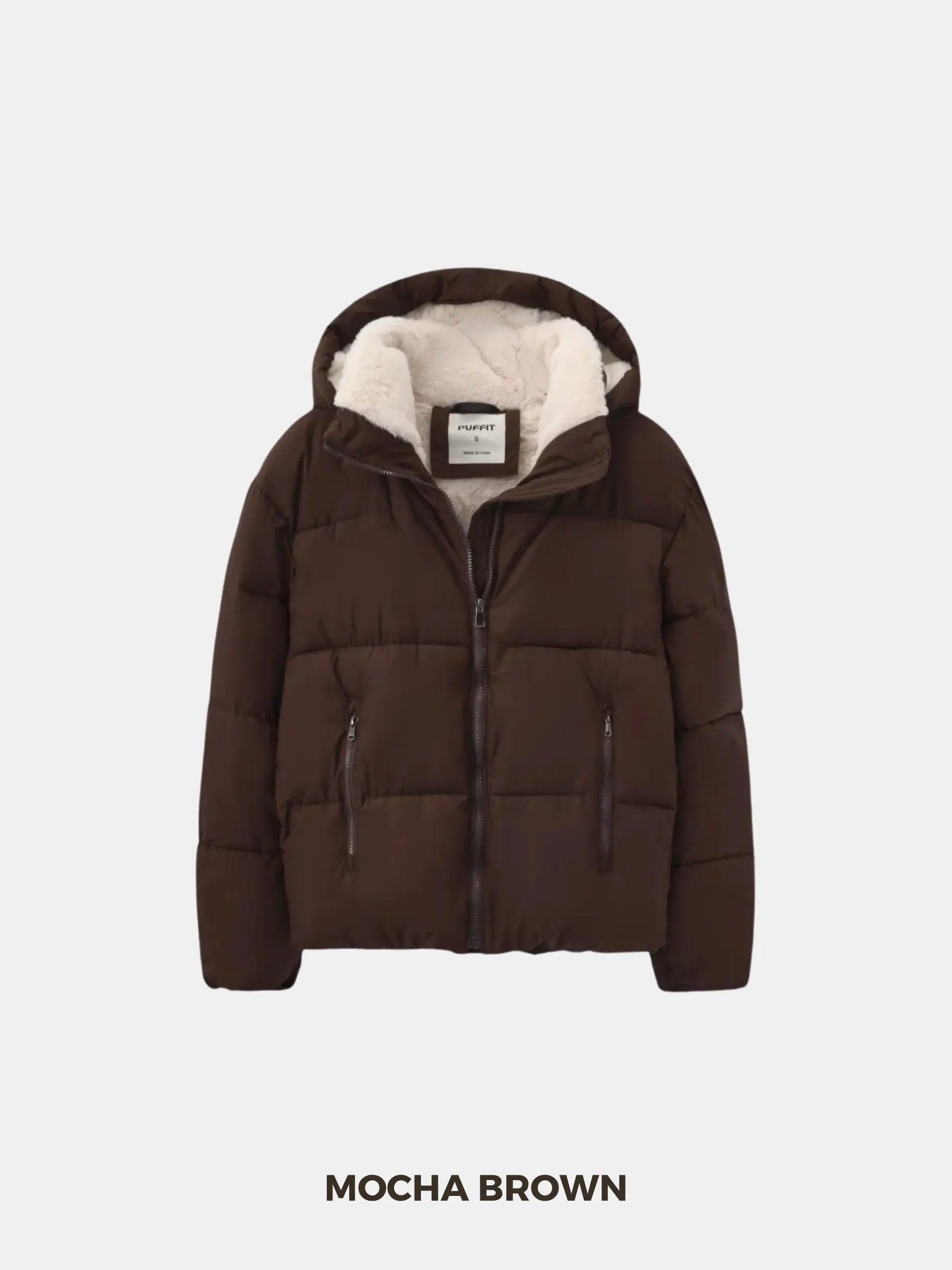 WarmCore™ Classic Short Detachable Hooded Puffer Jacket
