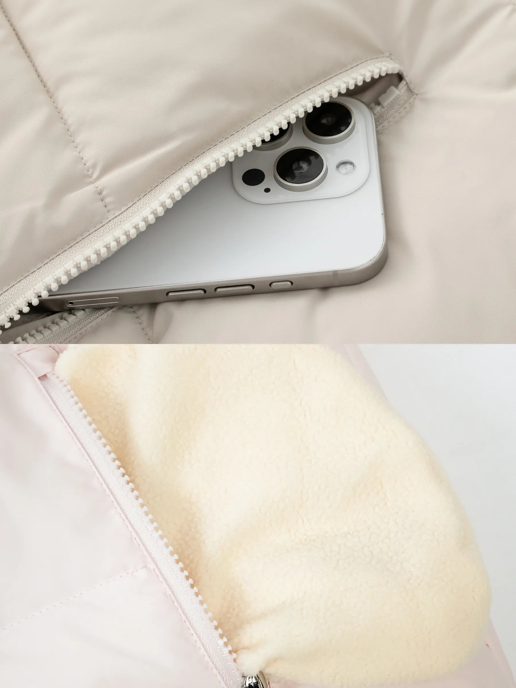 Fleece‑Lined Lower Pockets (Not In Classic Version)