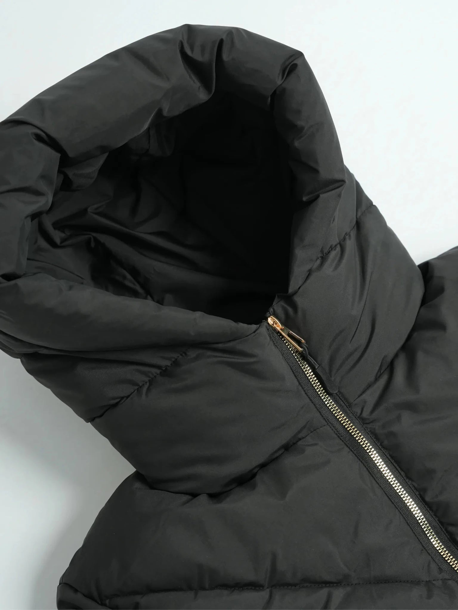 WarmCore™ Gold-tone Belted Puffer Jacket