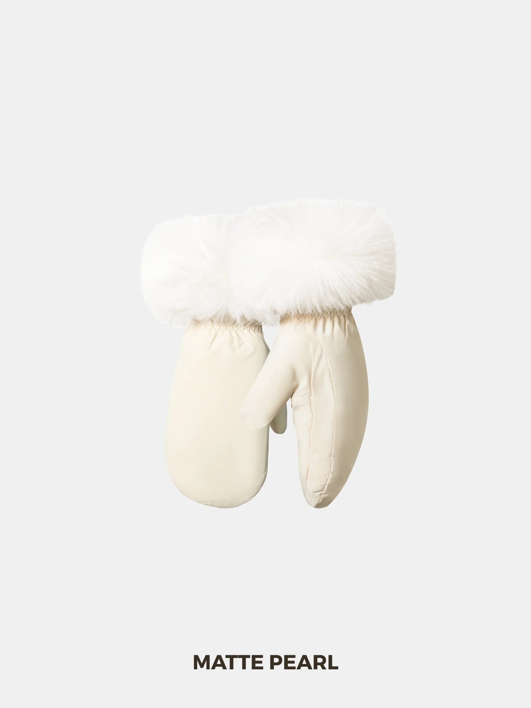 WarmCore™ Elegant Faux Fur Mittens
