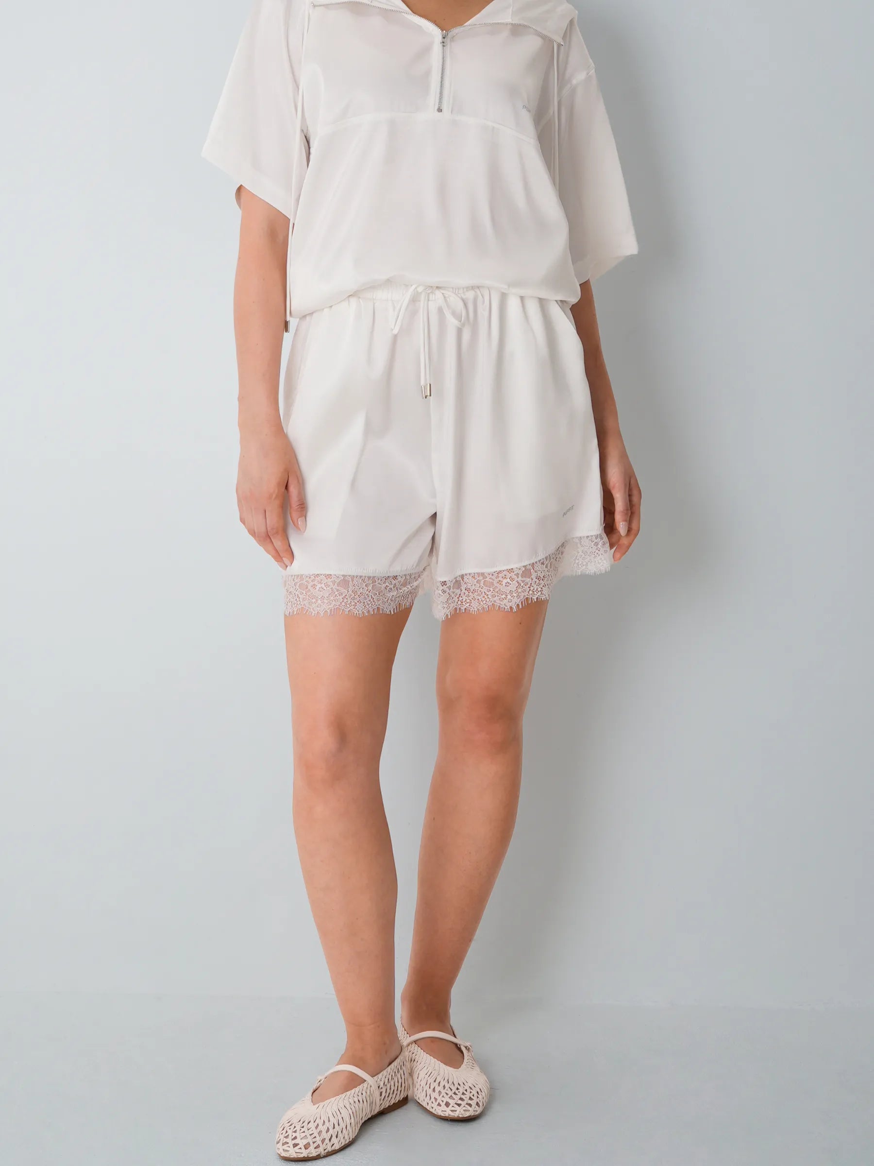 FreshWave™ Odor Control Lace Trim Shorts