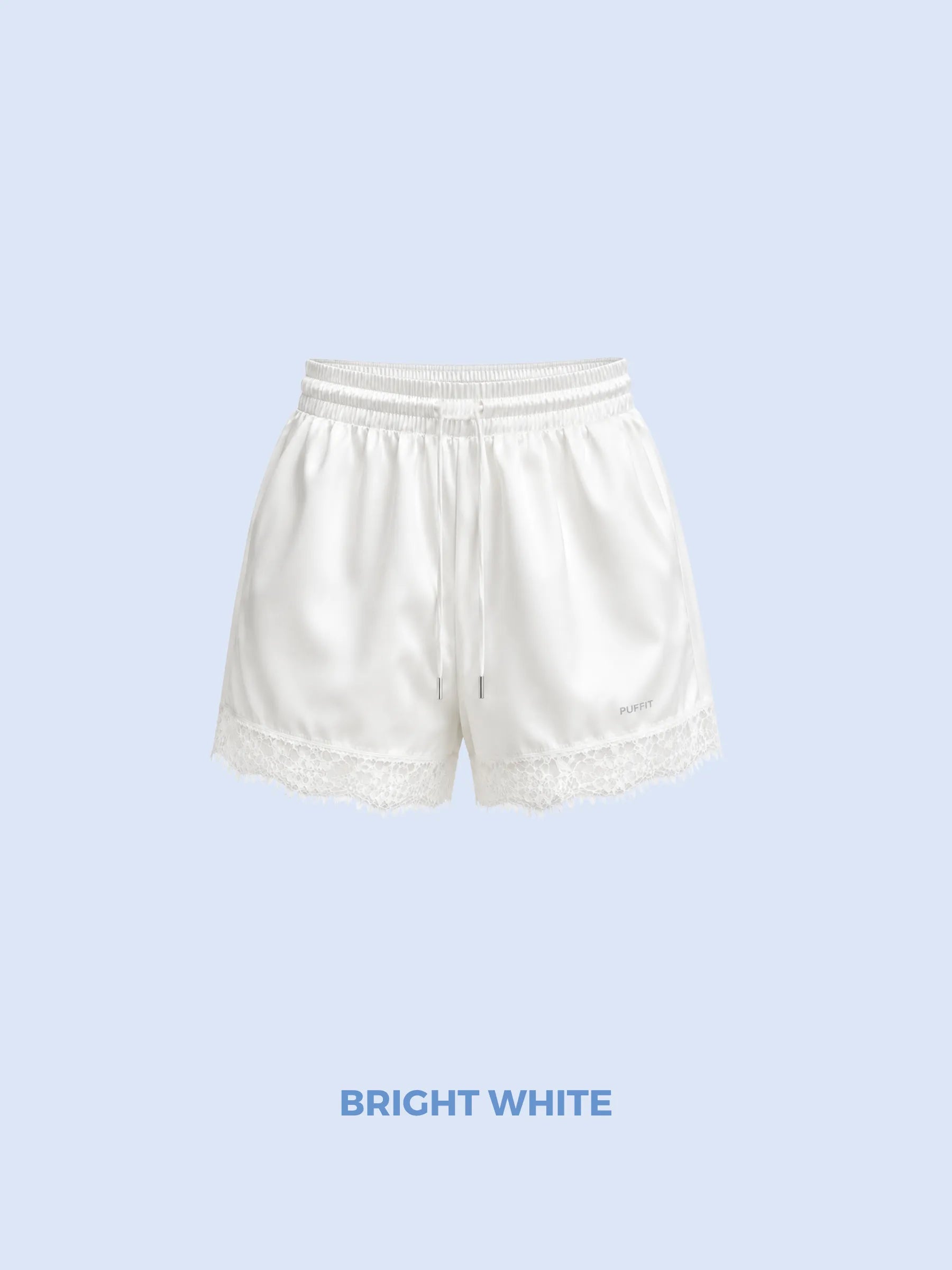 FreshWave™ Odor Control Silky Cool Touch Lace Trim Shorts