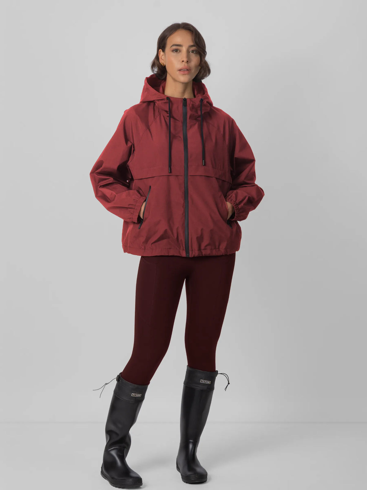 STM-TEX™ Classic Short Full Zip Rain Jacket
