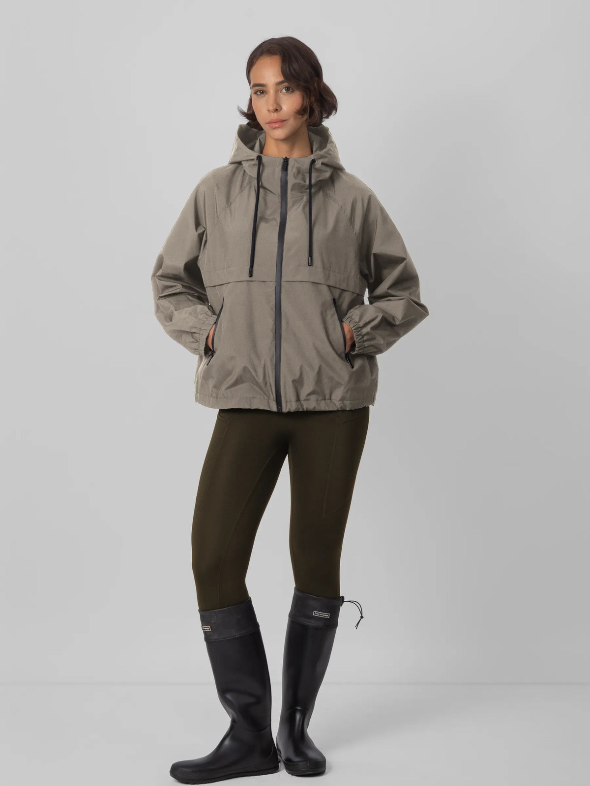 STM-TEX™ Classic Short Full Zip Rain Jacket