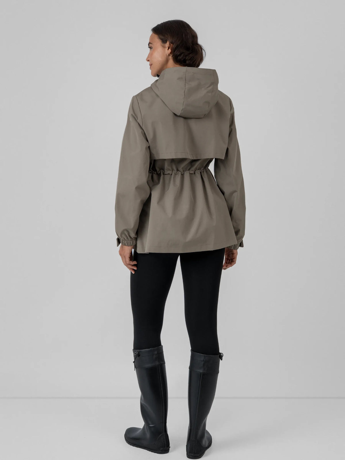 Chaqueta impermeable clásica con cremallera completa STM-TEX™