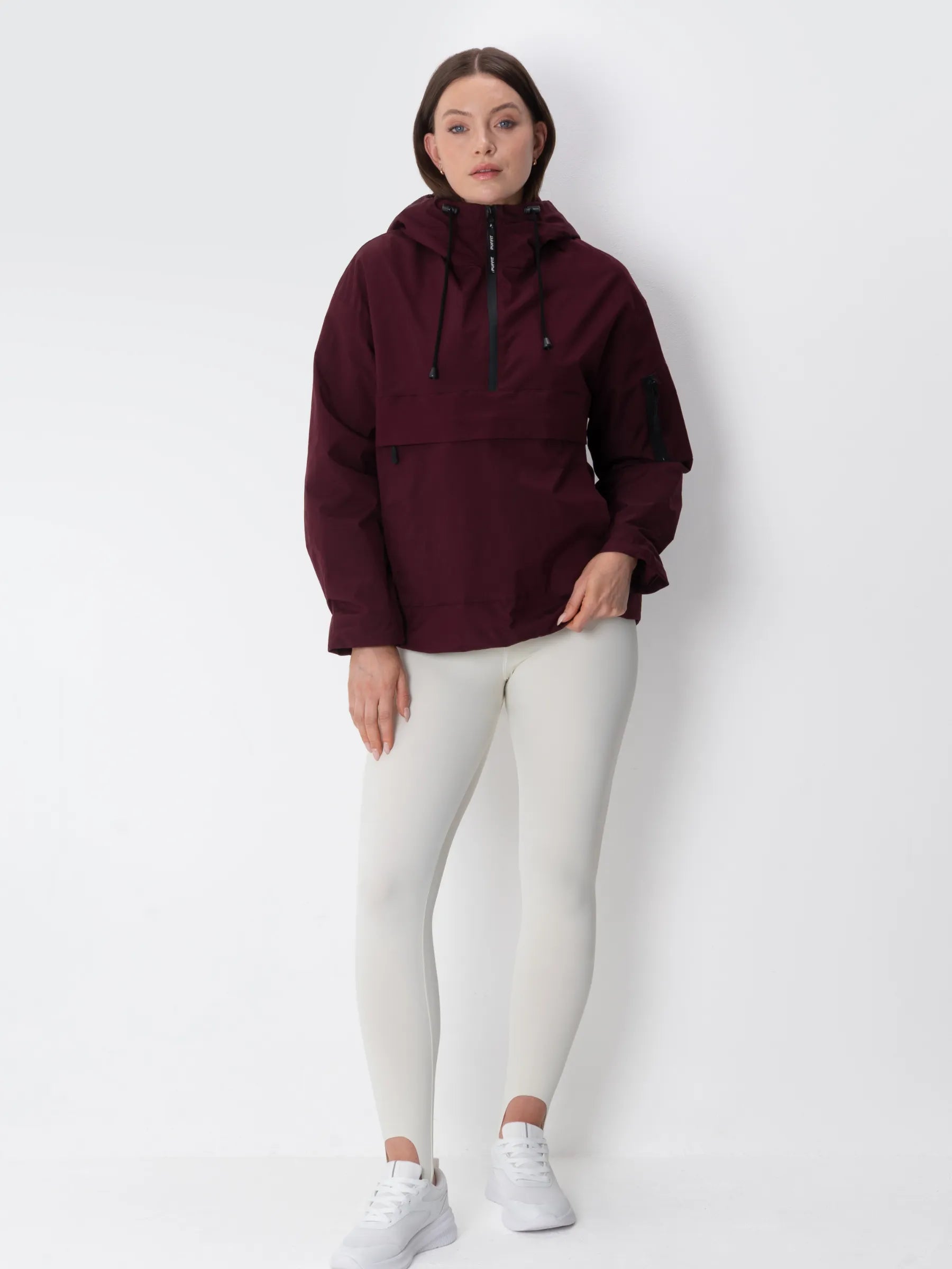 STM-TEX™ Wasserdichter Regenmantel mit Kapuze und Kängurutasche