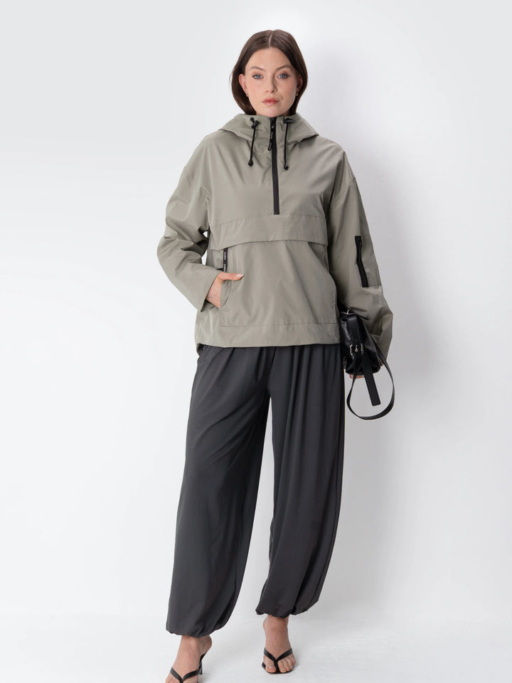 DarkTaupe wearing