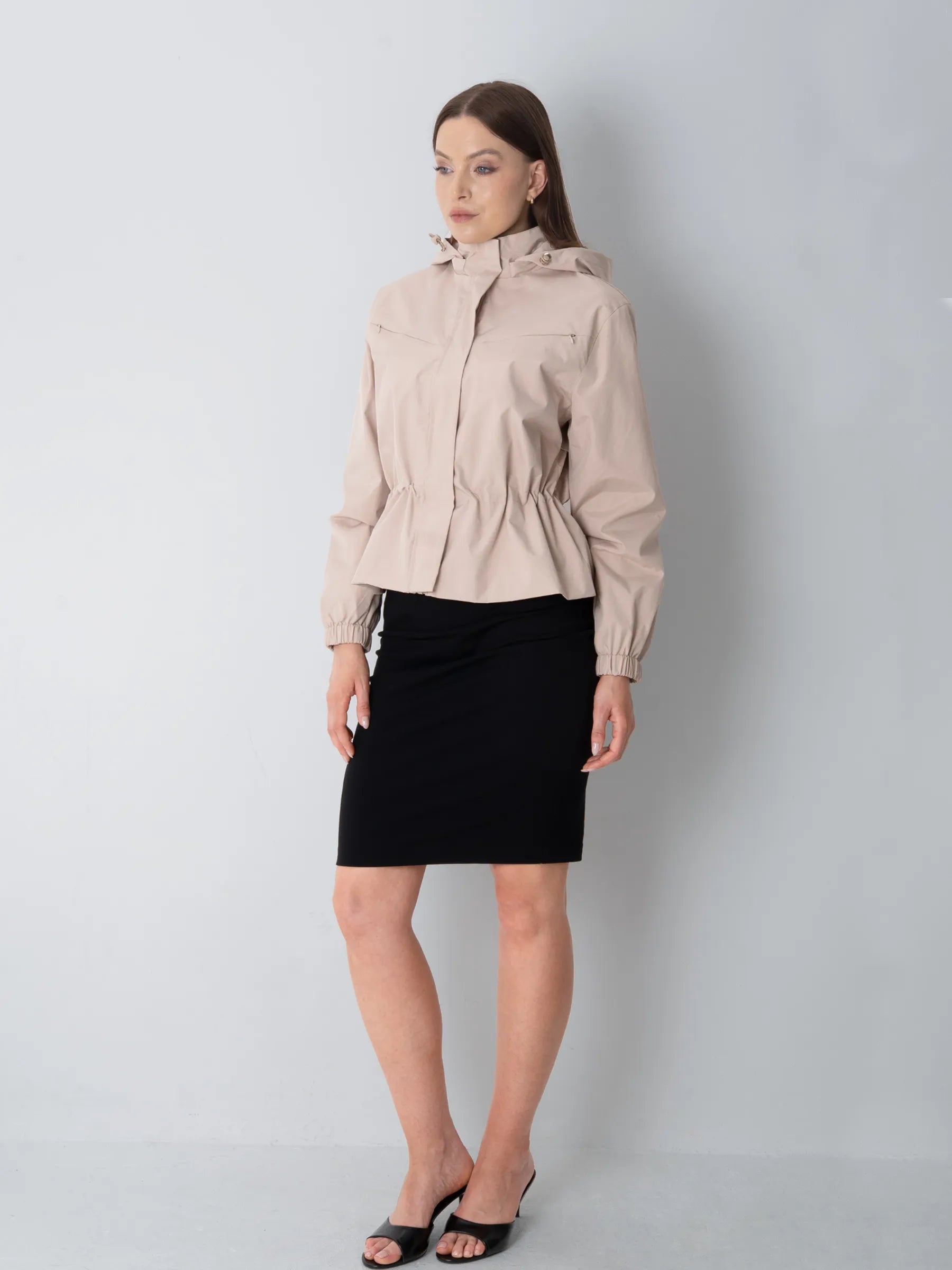 STM-TEX™ Summer Short Drawstring Waist Rain Jacket