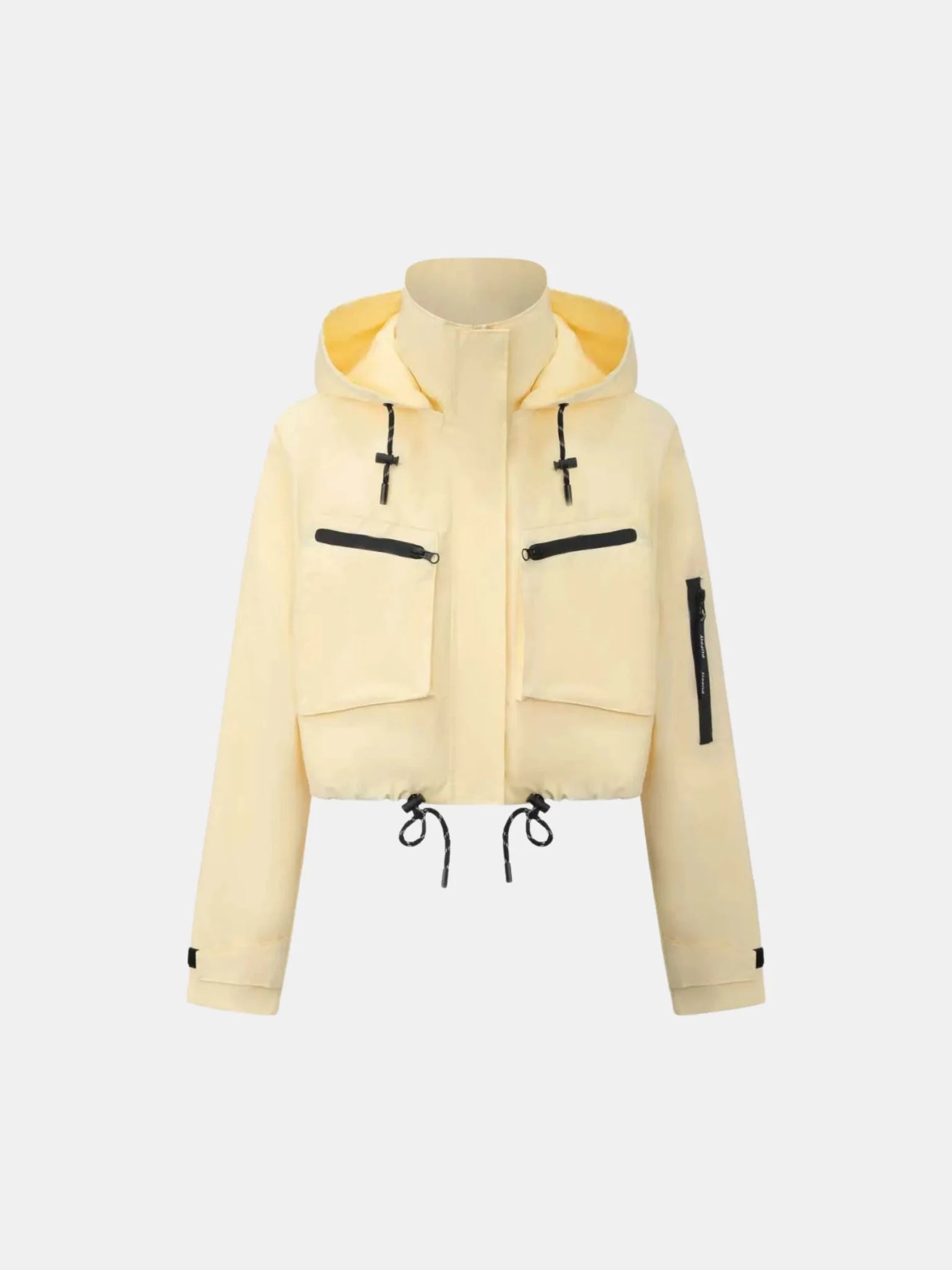 STM-TEX™ Cropped Detached Hooded Rain Jacket