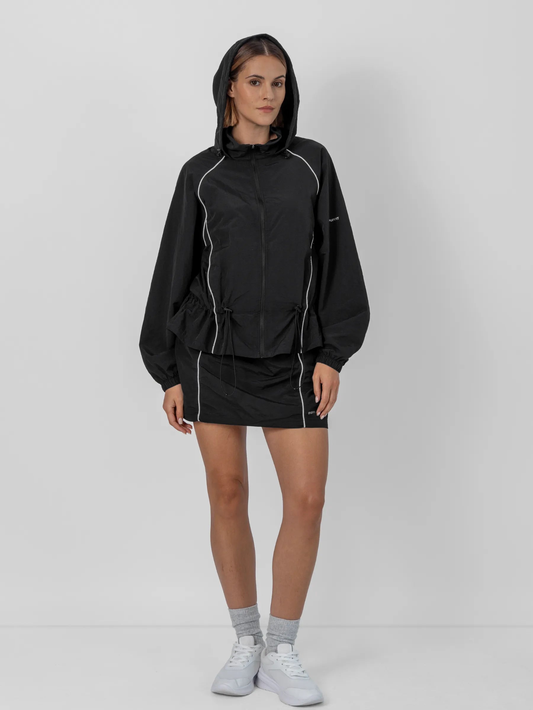 FlowCore™ Water Repellent Full-Zip Hooded Track Jacket