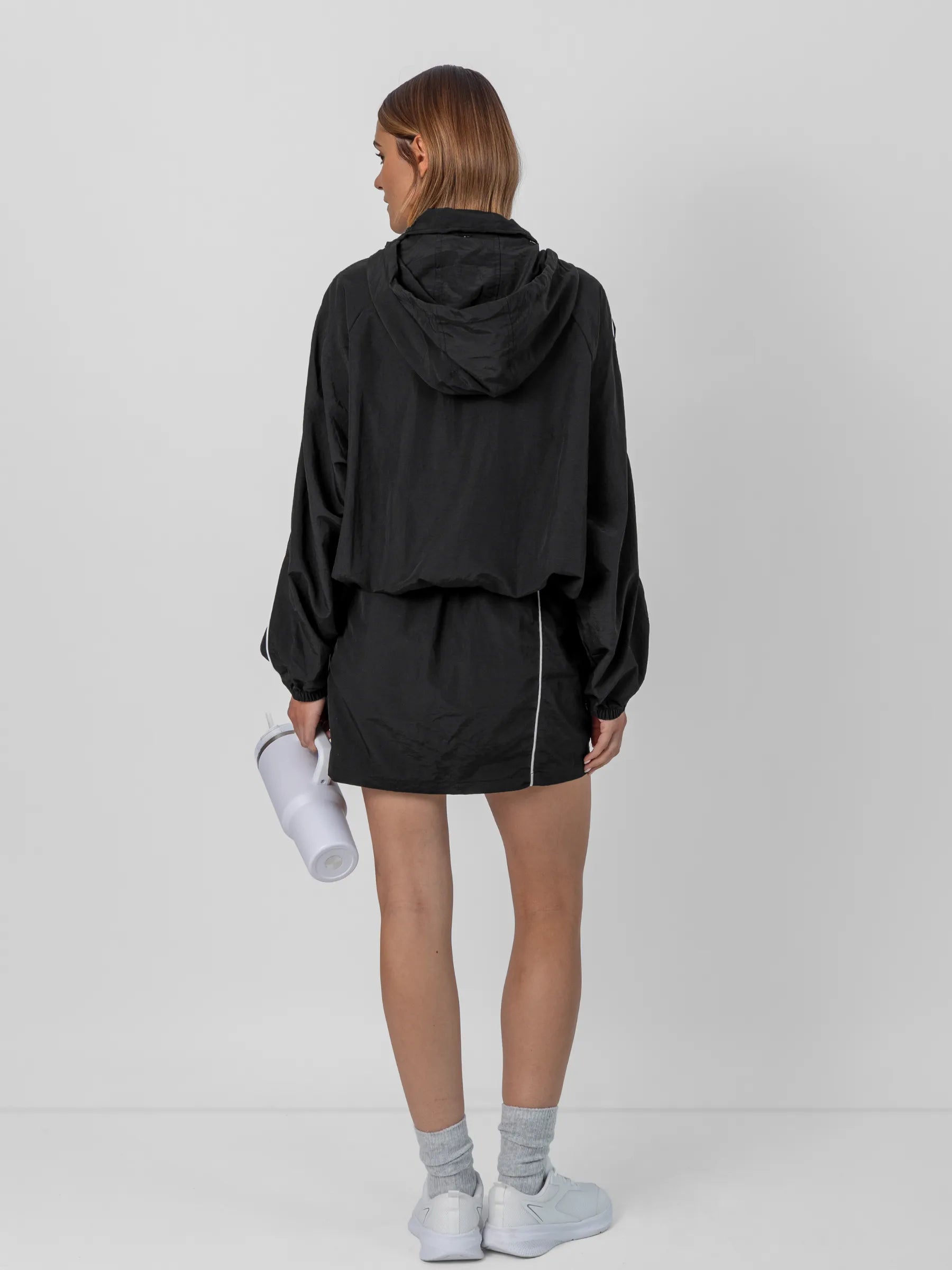 FlowCore™ Water Repellent Relaxed Fit Track Anorak Jacket