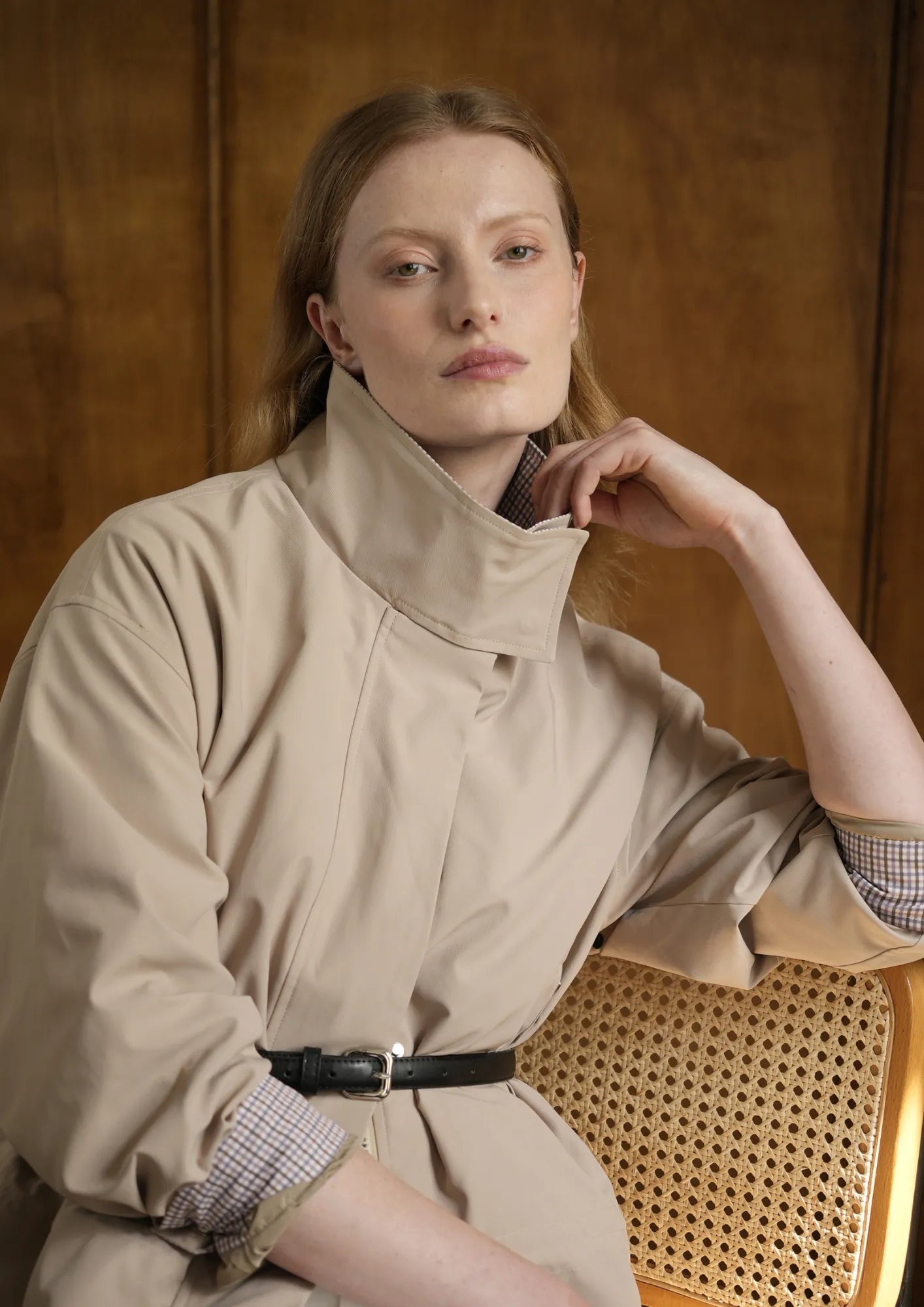 Effortless Style High Convertible Collar Jacket - PUFFIT