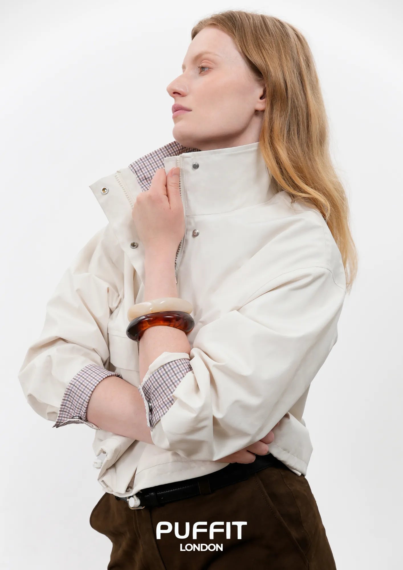 Effortless Style Stand Collar Bomber Jacket- Stay Puffit - PUFFIT