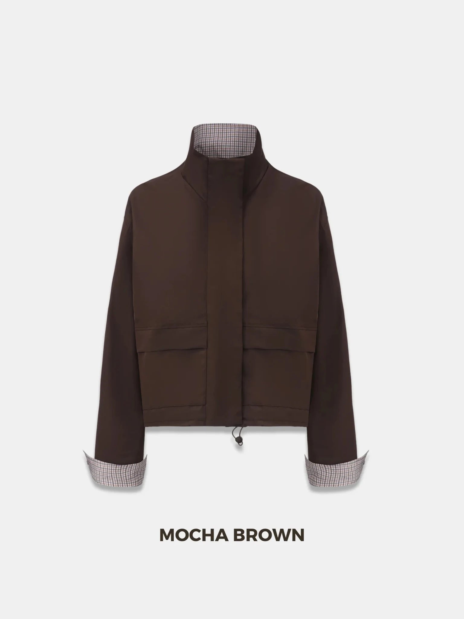 Effortless Style Stand Collar Bomber Jacket- Stay Puffit - PUFFIT