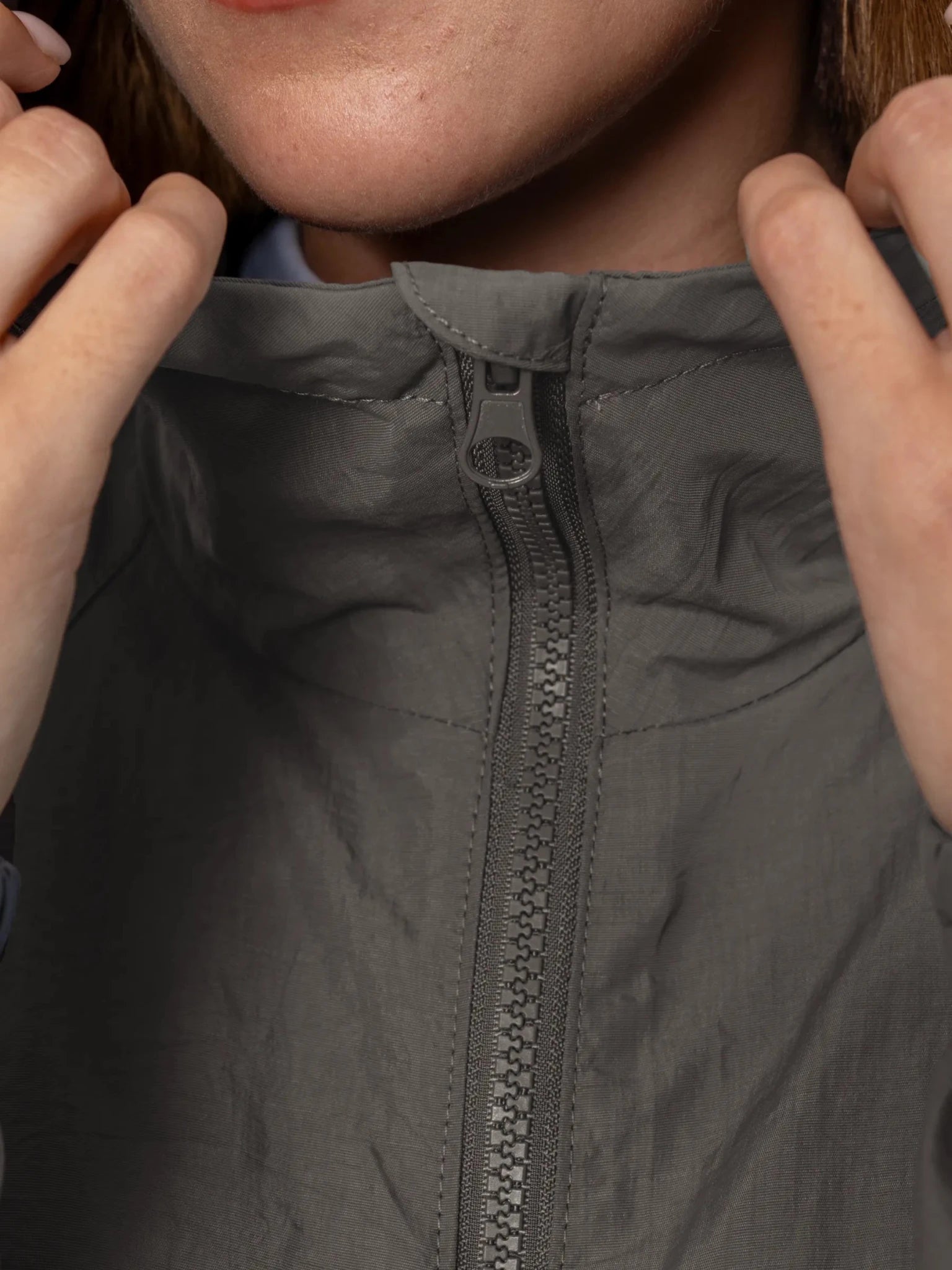 FlowCore™ Water Repellent Oversized Short Track Jacket - PUFFIT