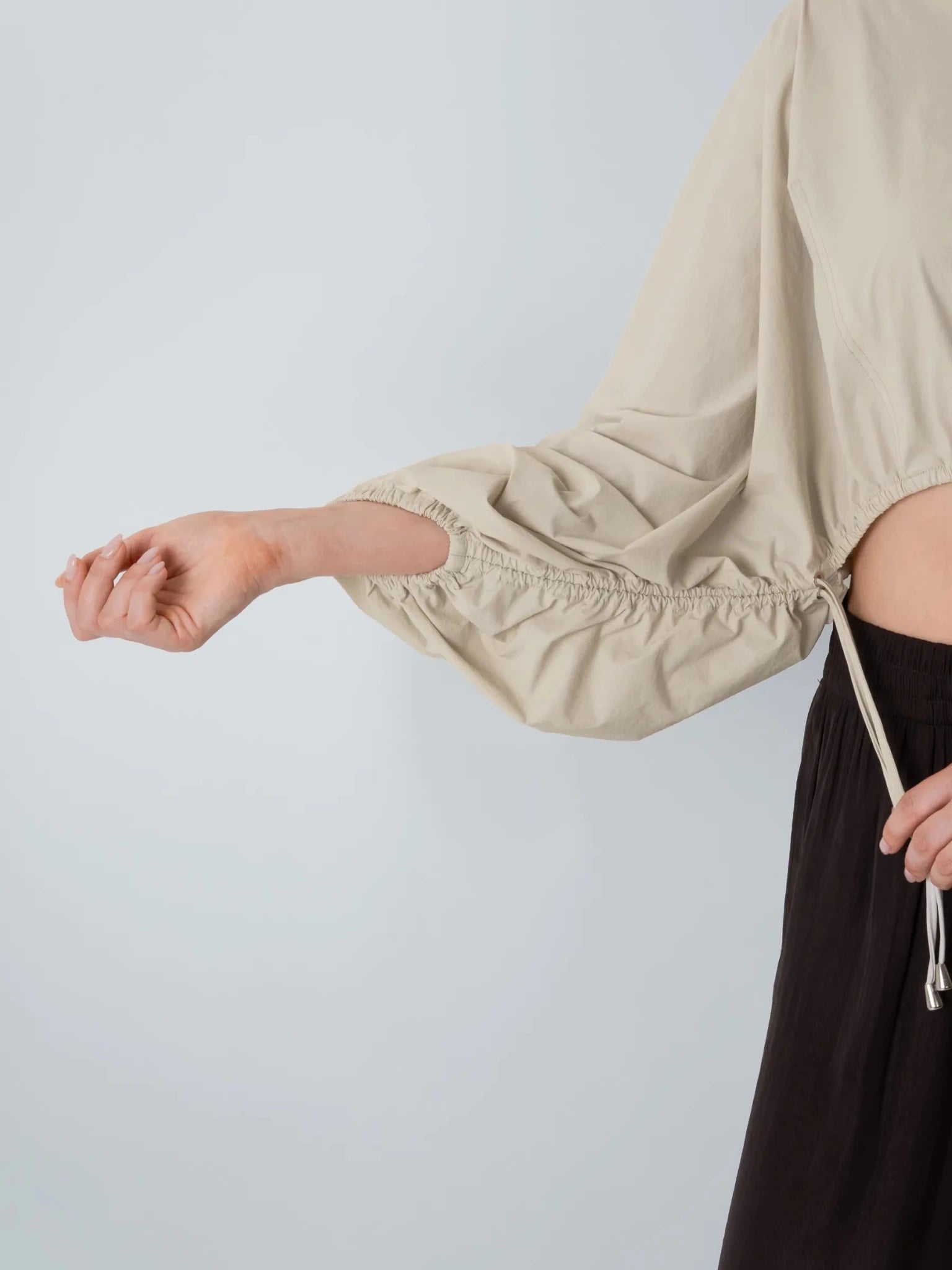 FreshWave™ Drawstring Waist Blouse - PUFFIT