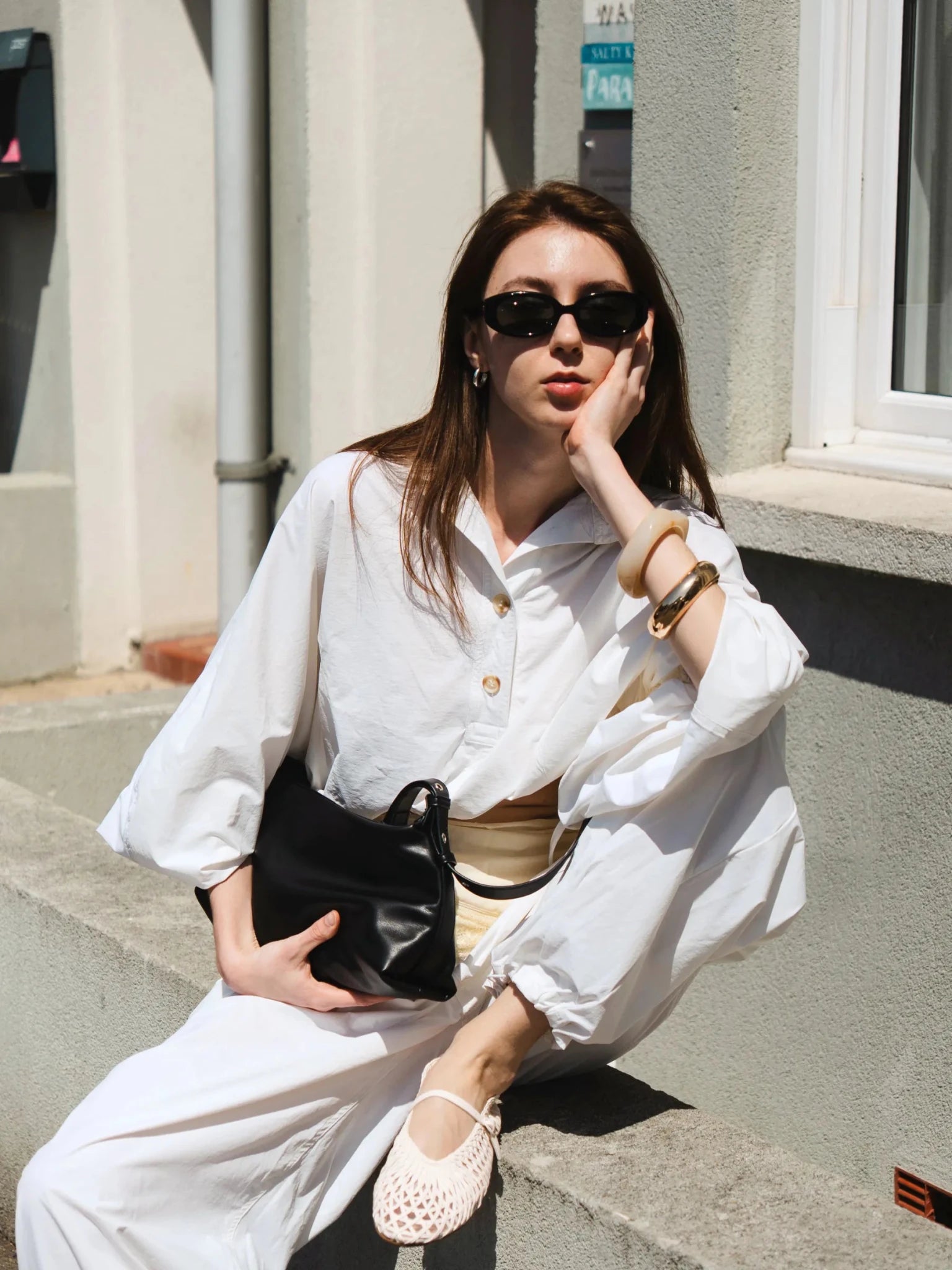 FreshWave™ High Waisted Drawstring Utility Trousers - PUFFIT