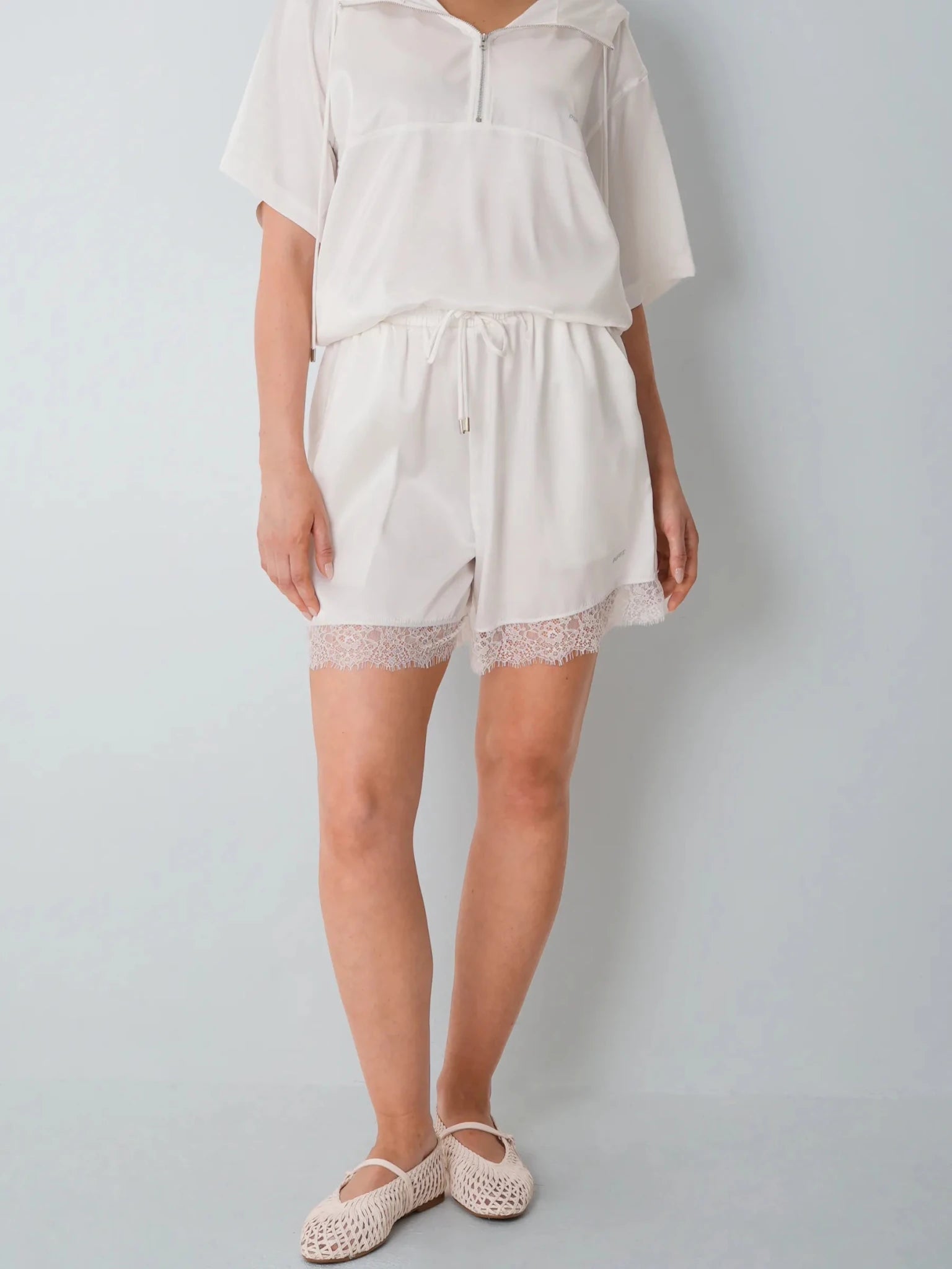 FreshWave™ Odor Control Silky Cool Touch Lace Trim Shorts - PUFFIT