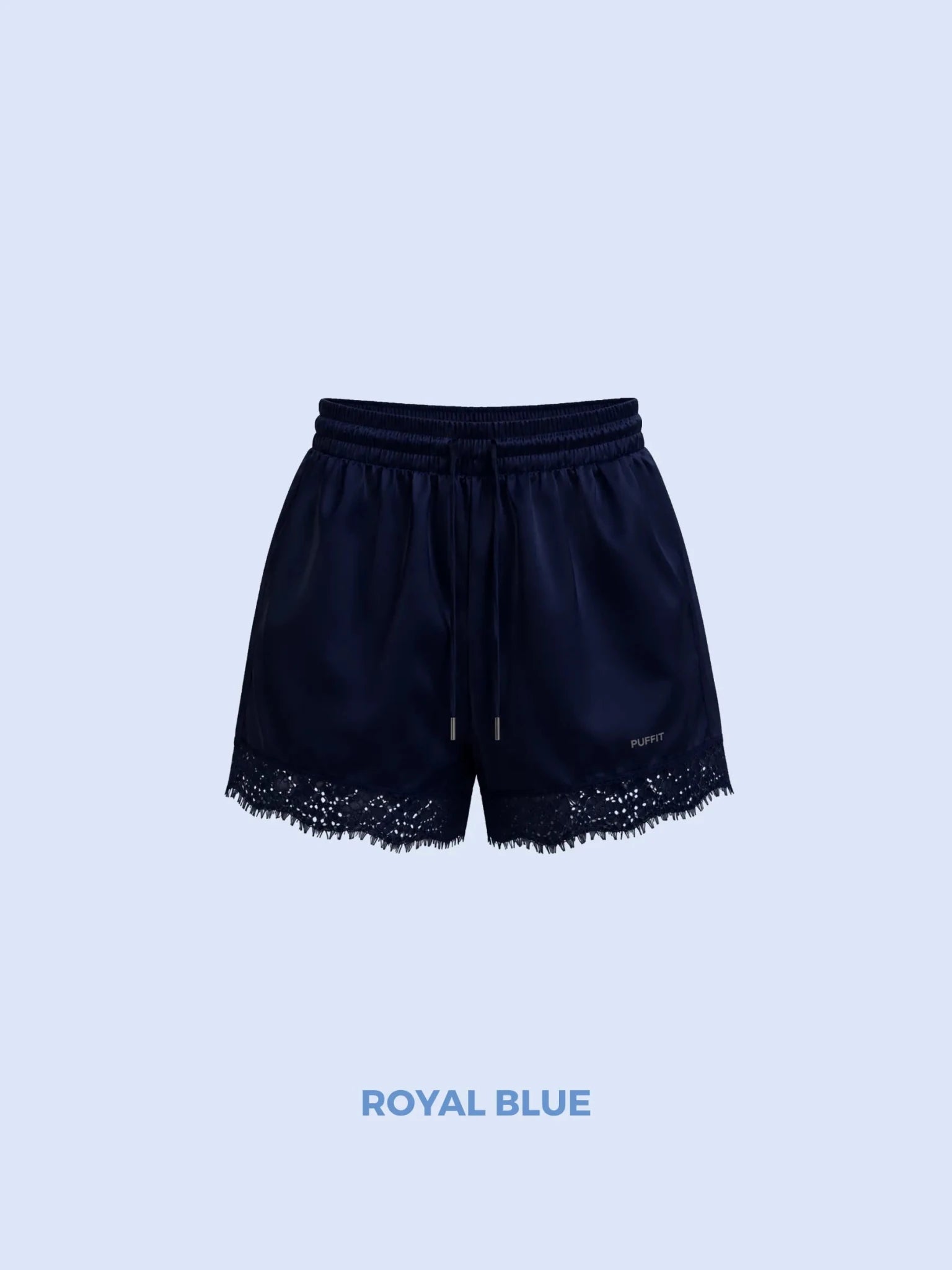 FreshWave™ Odor Control Silky Cool Touch Lace Trim Shorts - PUFFIT