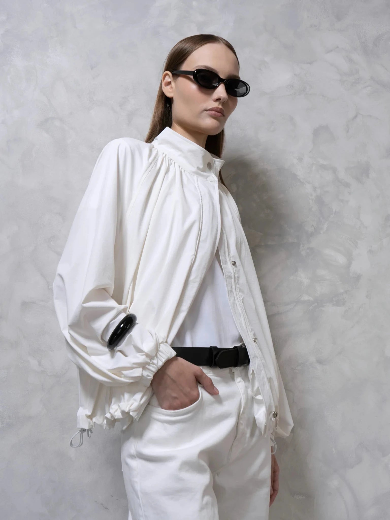 FreshWave™ Odor Control Summer Flow Oversized Bubble Jacket - PUFFIT