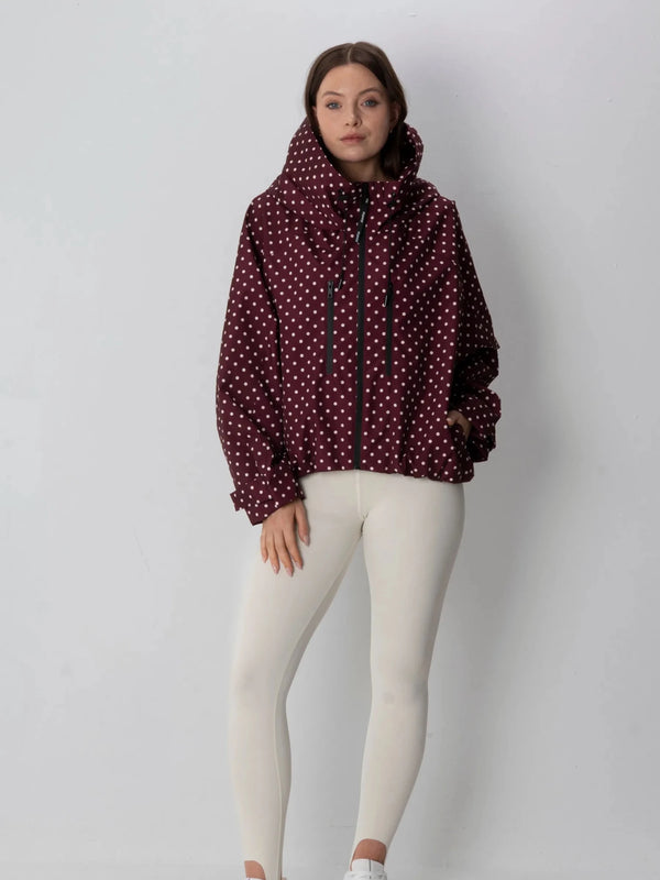 wearing Burgundy Dot
