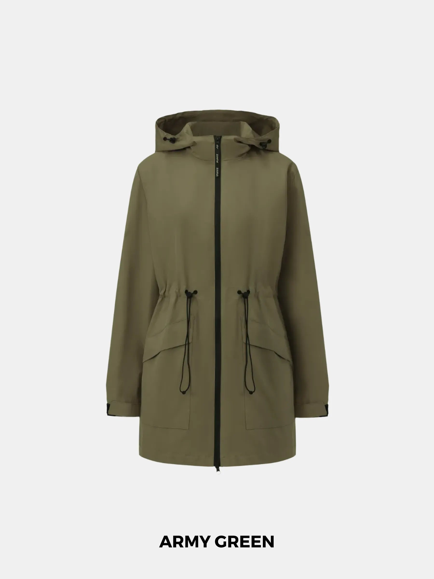 STM-TEX™ Basic Version Mid Length Raincoat - PUFFIT