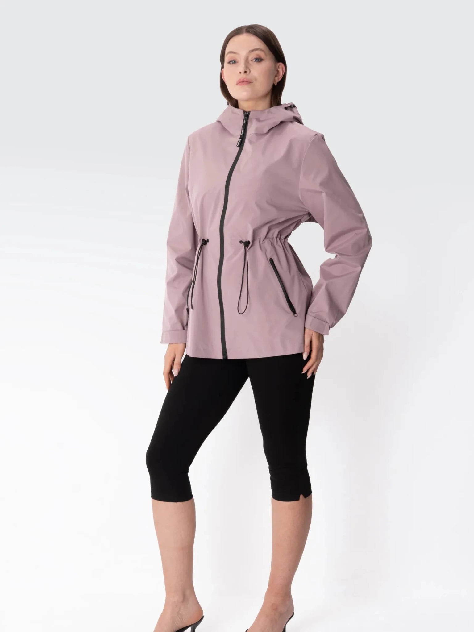 STM-TEX™ Classic Cinched Waist Full Zip Raincoat - PUFFIT