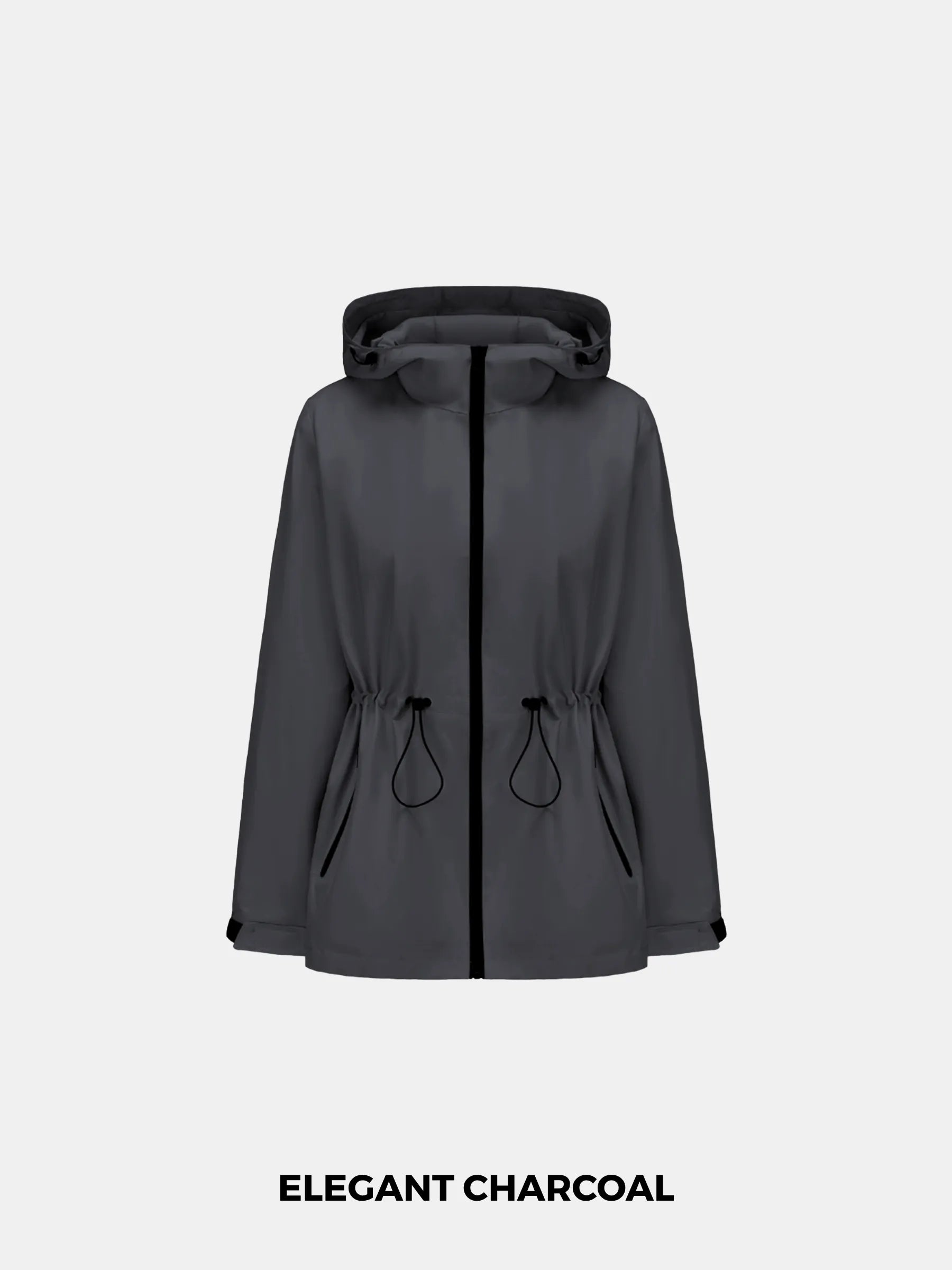STM-TEX™ Classic Cinched Waist Full Zip Raincoat - PUFFIT