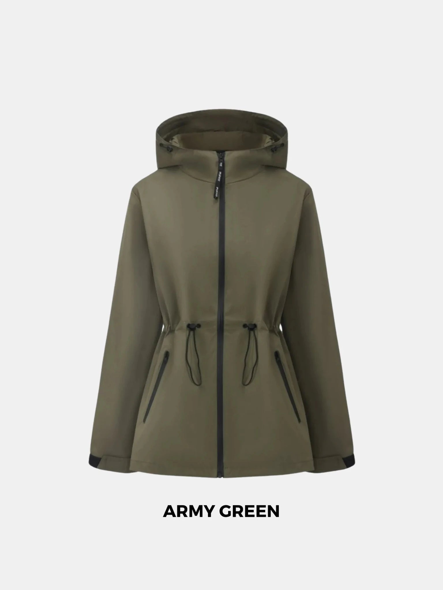 STM-TEX™ Classic Cinched Waist Full Zip Raincoat - PUFFIT