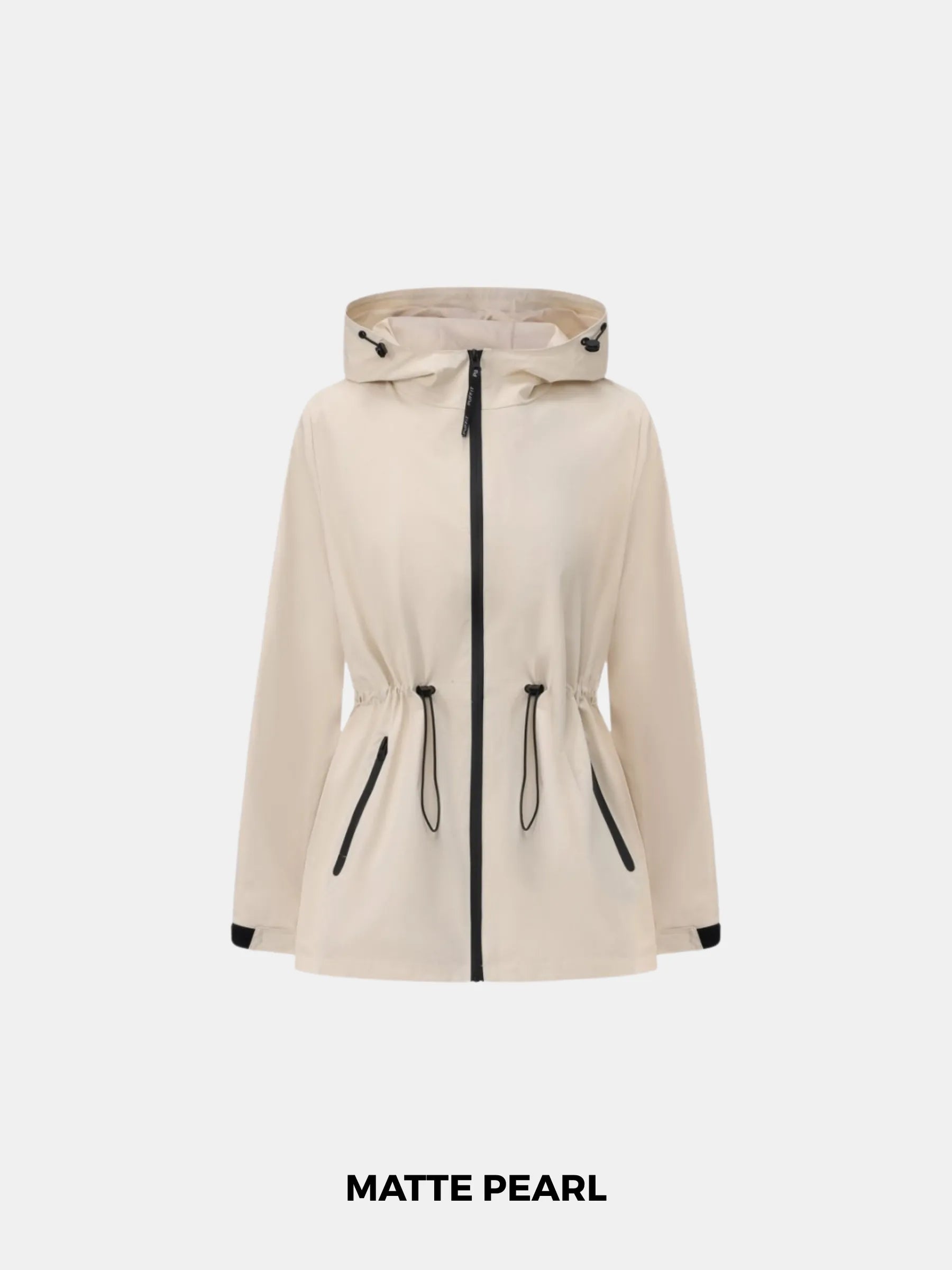 STM-TEX™ Classic Cinched Waist Full Zip Raincoat - PUFFIT