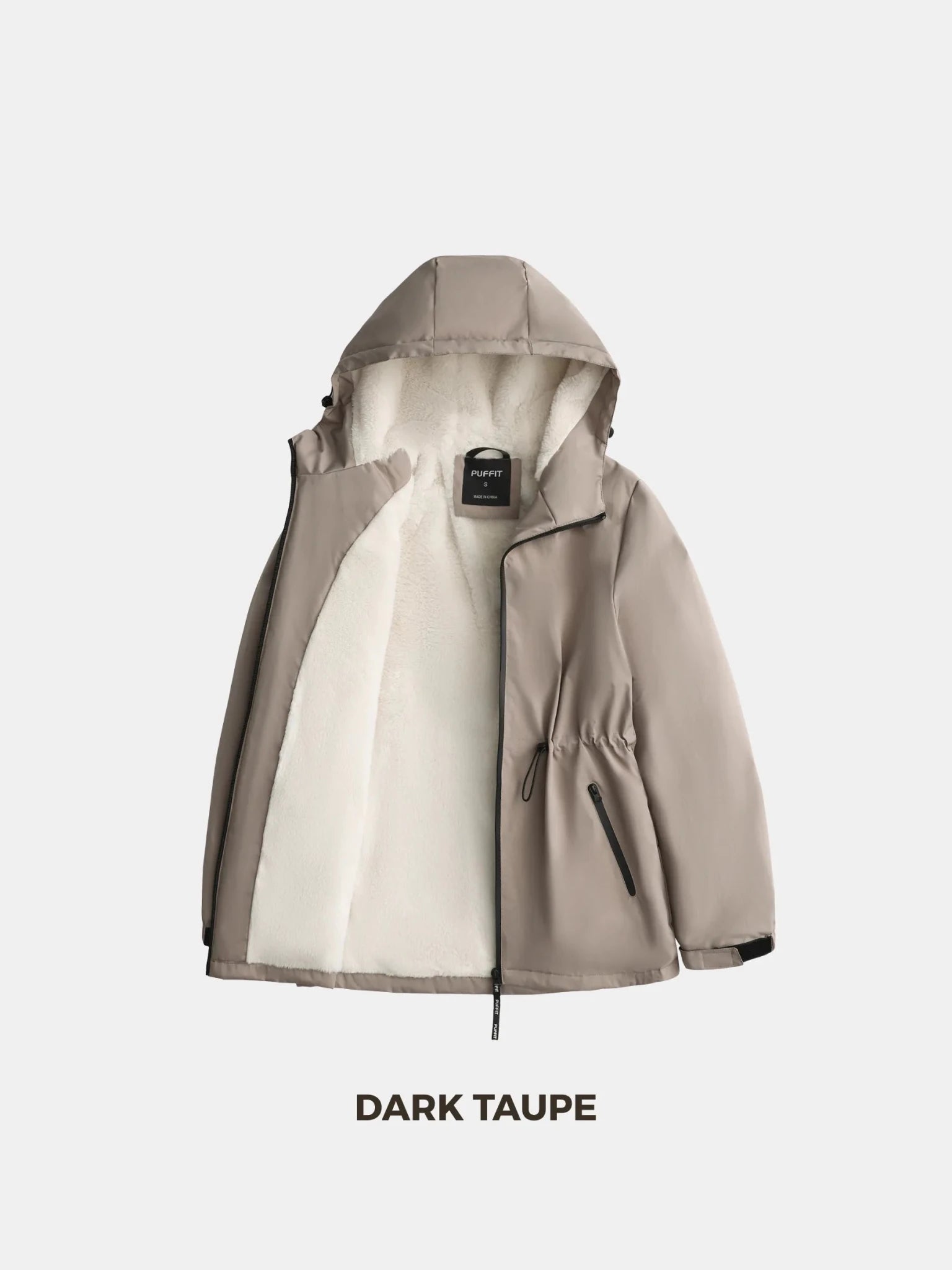 STM-TEX™ Classic Cinched Waist Full Zip Raincoat - PUFFIT