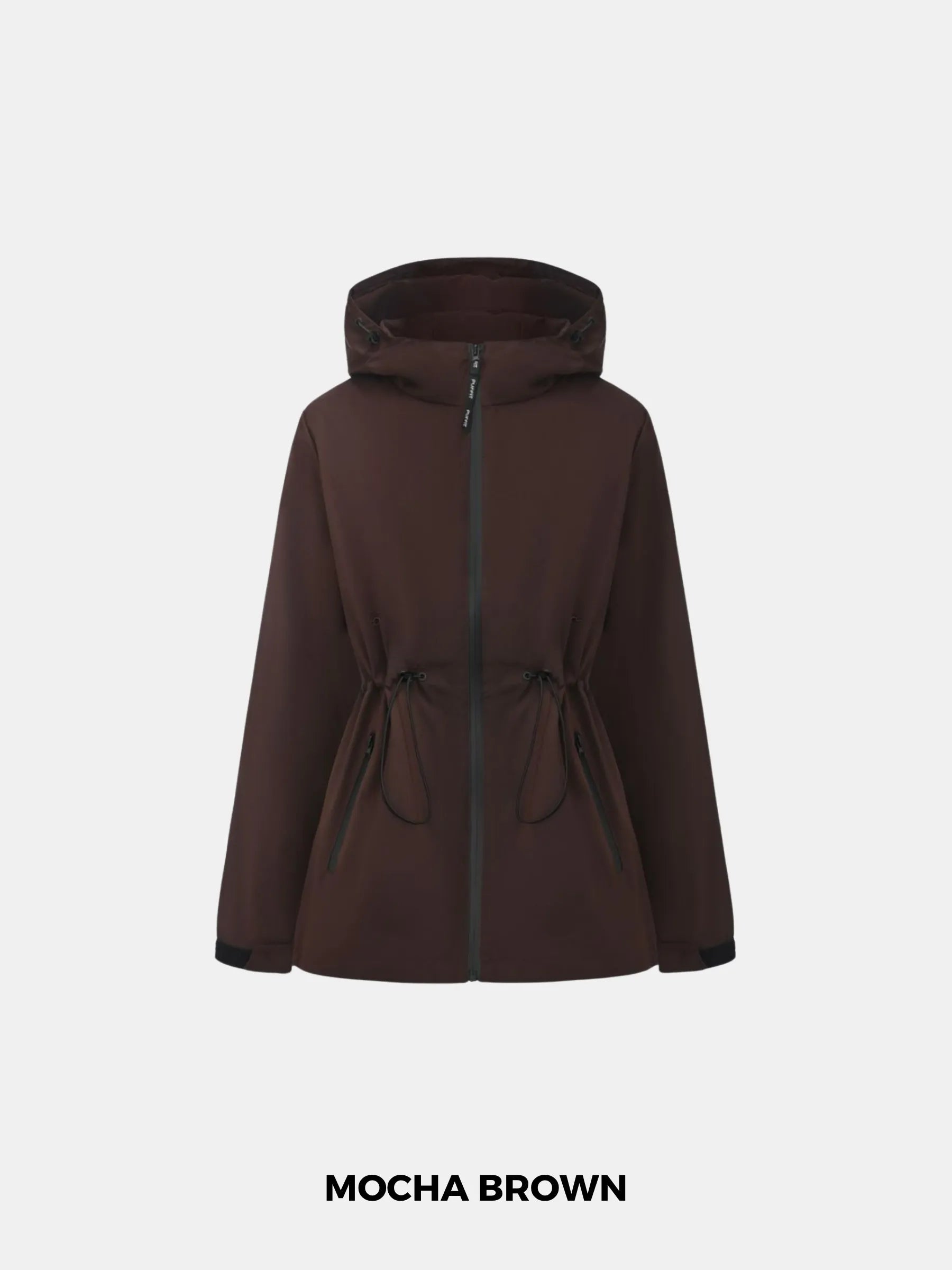 STM-TEX™ Classic Cinched Waist Full Zip Raincoat - PUFFIT