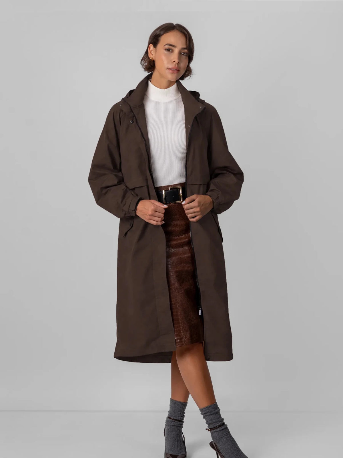 STM-TEX™ Elevated Long Breathable Raincoat - PUFFITPK13