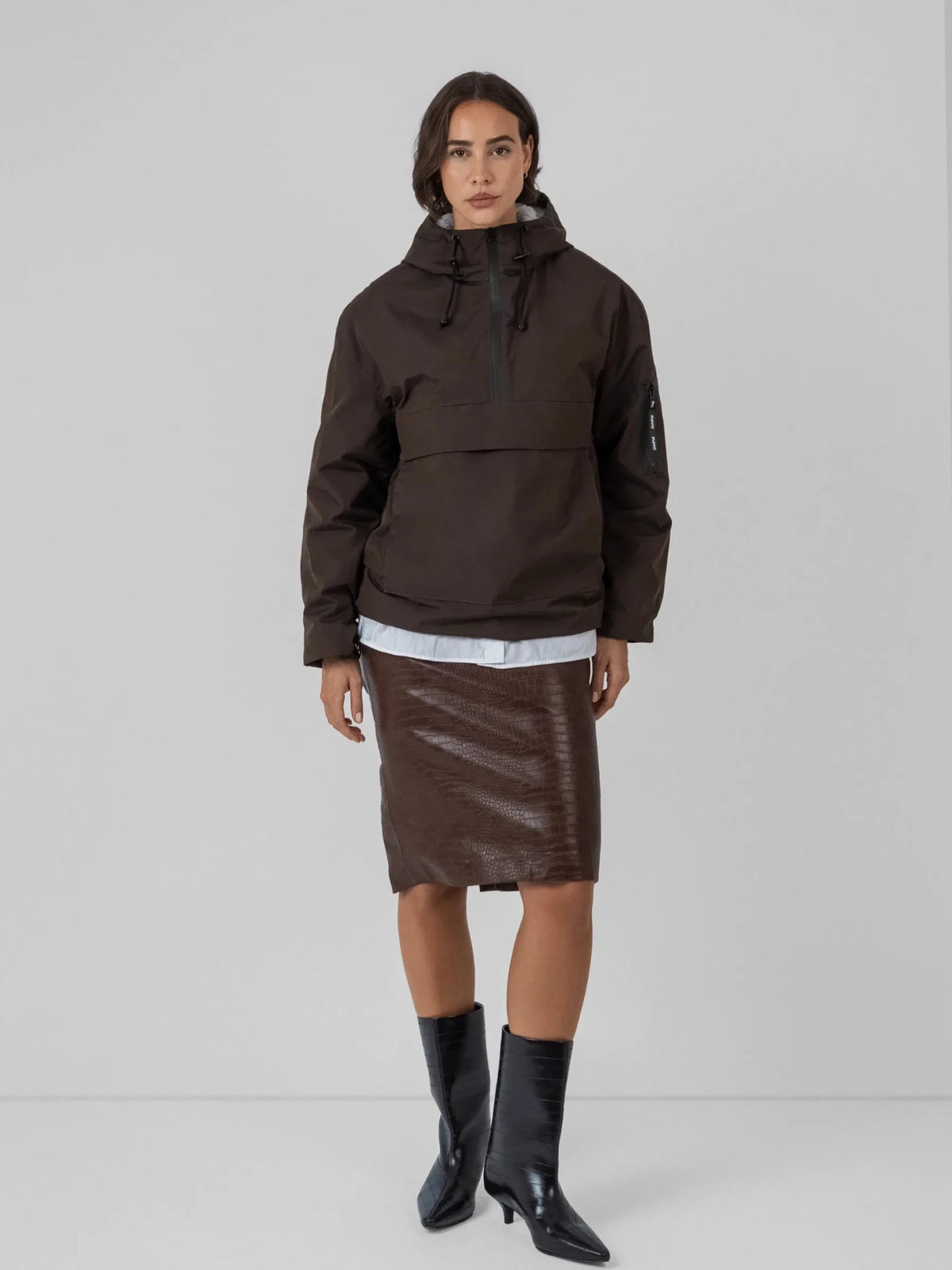 PK09 Faux Fur-26-Mocha Brown-S