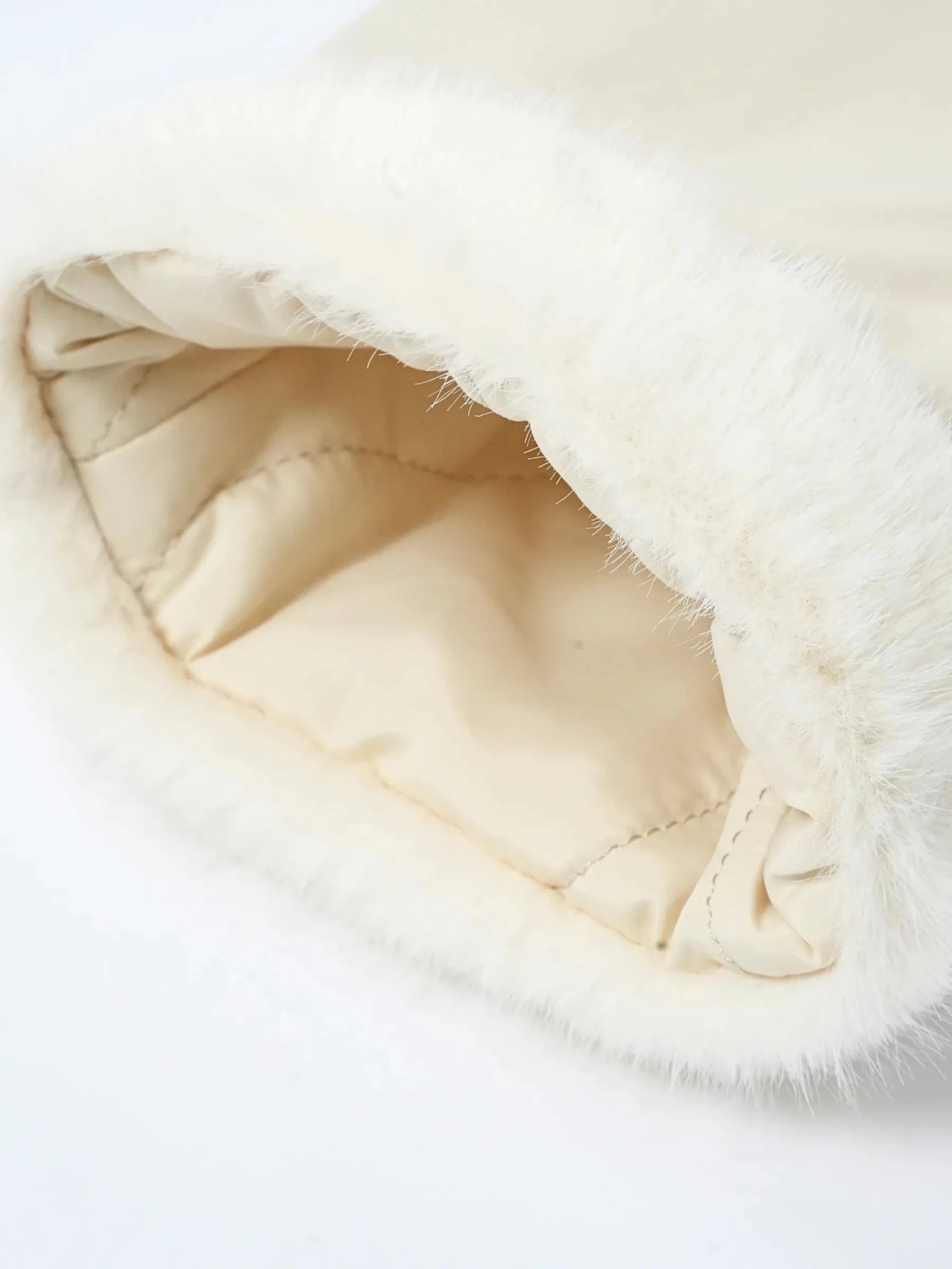 STM-TEX™ Faux Fur Lined Mid Length Rain Coat - PUFFIT