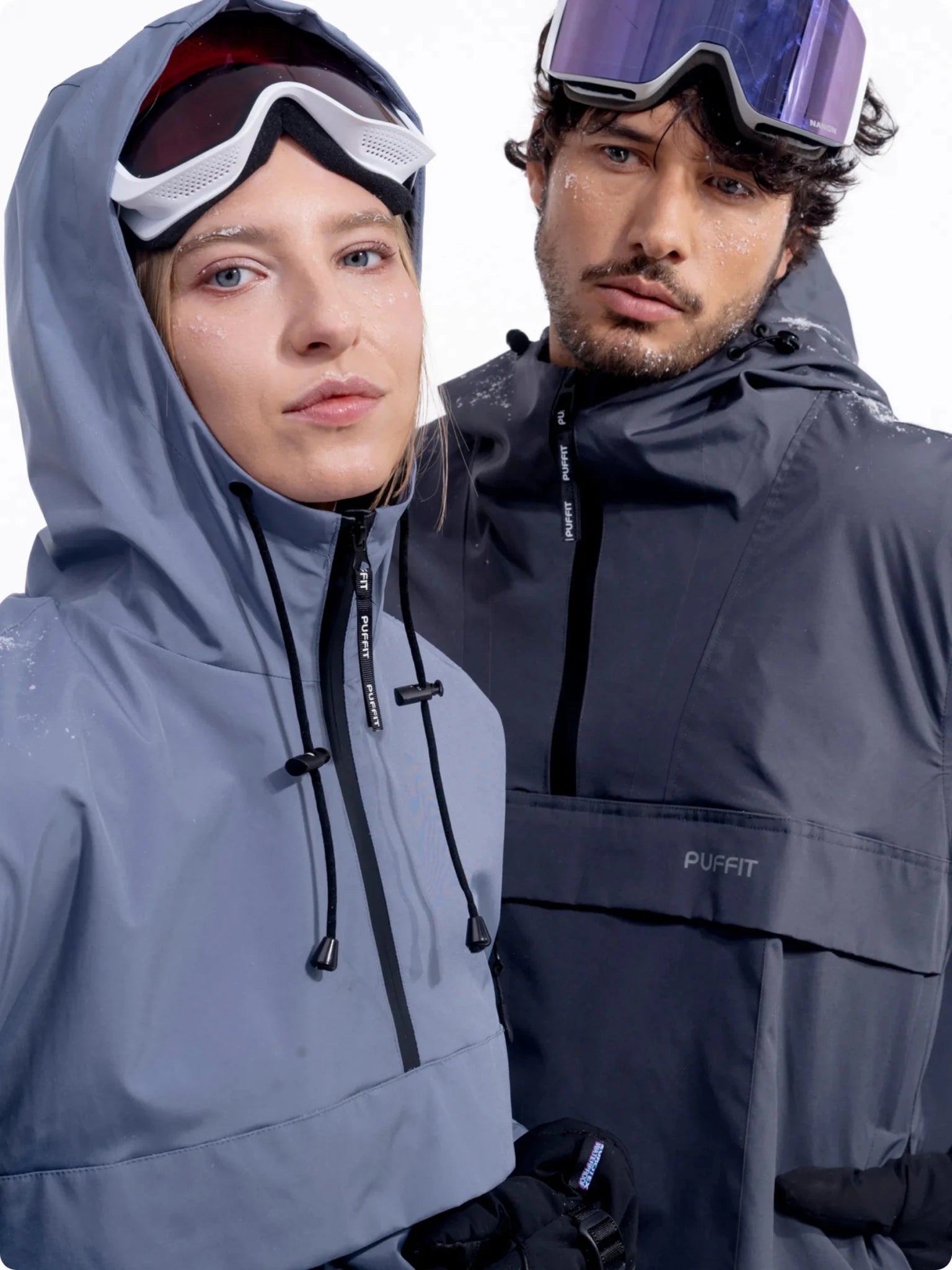 STM-TEX™ Fleece Lined Relaxed Fit Rain Hoodie - PUFFIT
