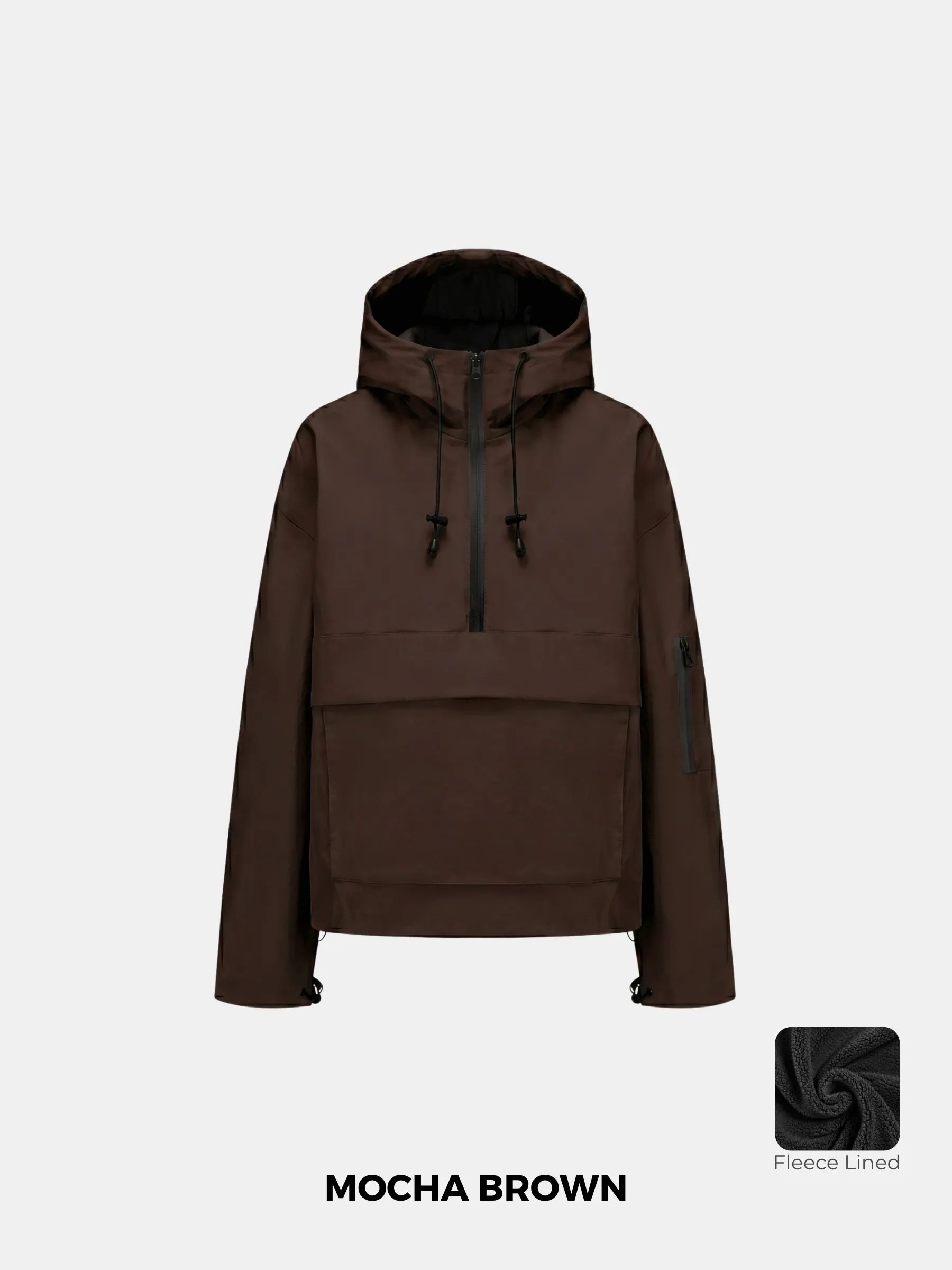 STM-TEX™ Fleece Lined Relaxed Fit Rain Hoodie - PUFFIT
