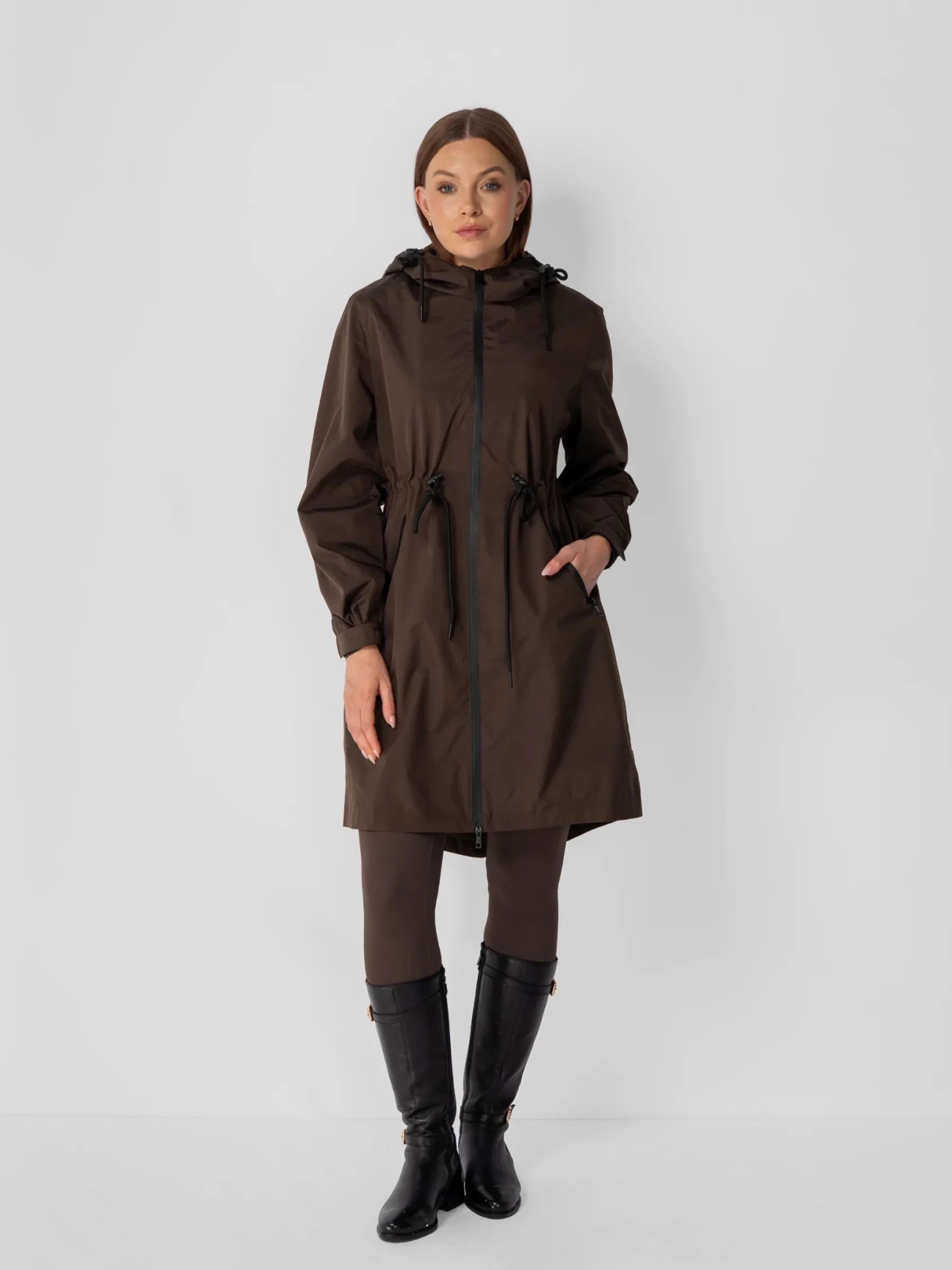 STM-TEX™ Full Length Brushed Lined Raincoat - PUFFITPK13