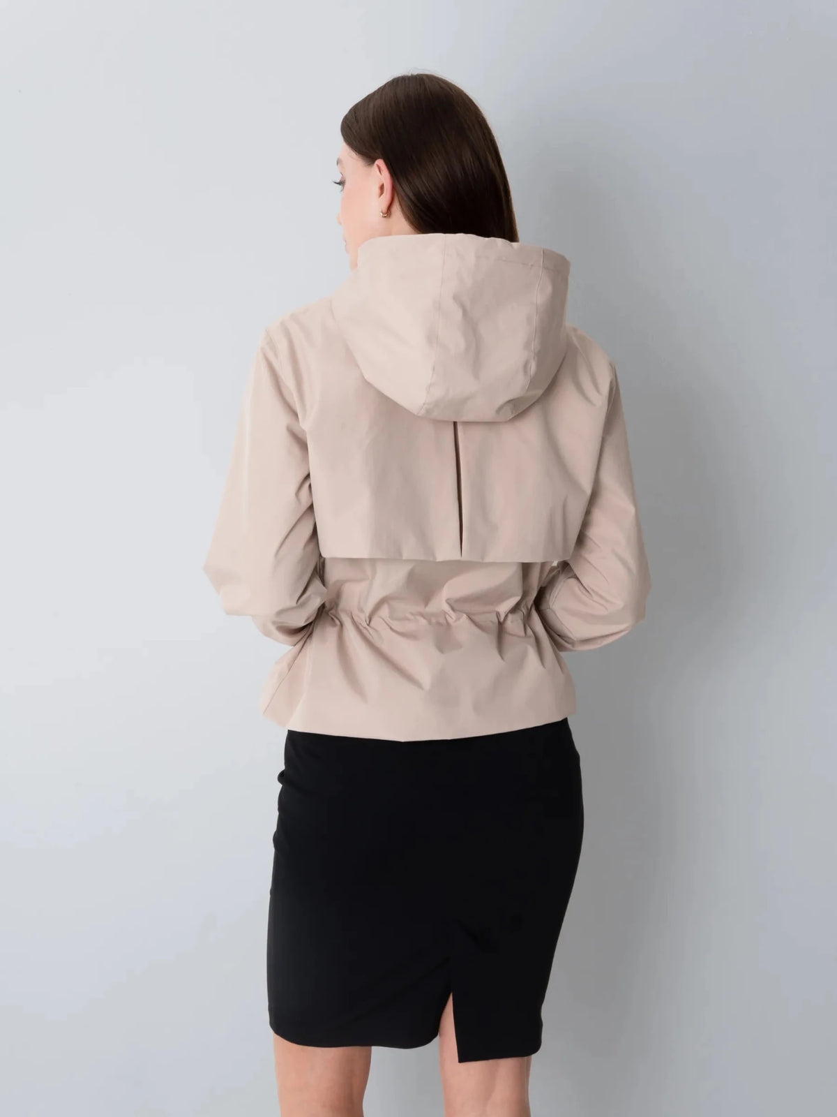 STM-TEX™ Short Drawstring Waist Rain Jacket - PUFFIT