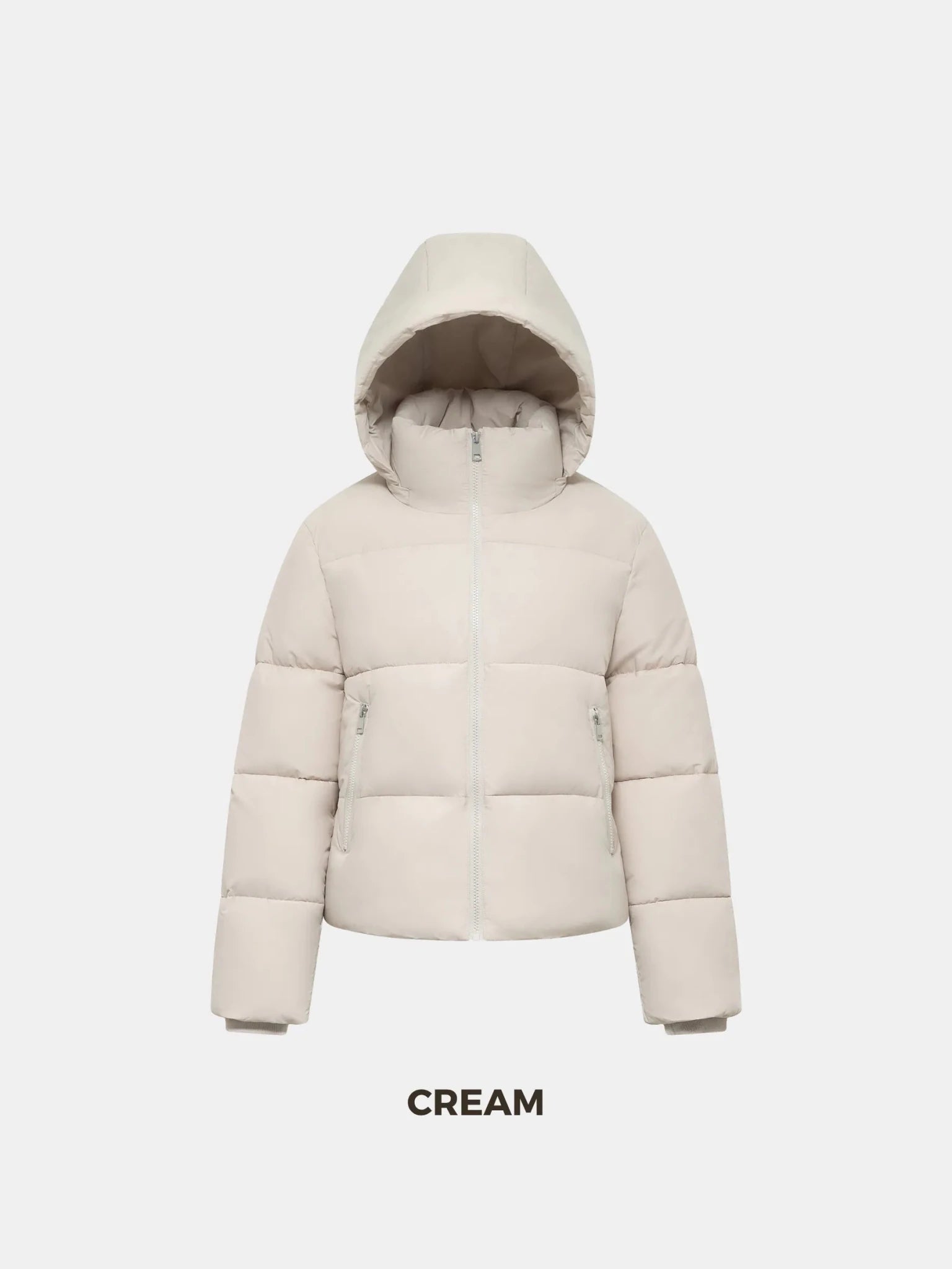WarmCore™ Classic Short Detachable Hooded Puffer Jacket - PUFFITMid Puffers